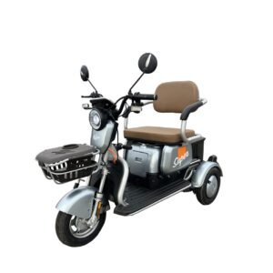 Triciclu electric 650W Thor SUPER XL gri fara permis 48V20Ah 25km/h TRANSPORT GRATUIT