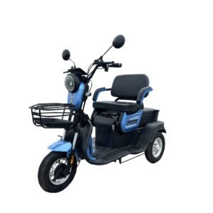Triciclu electric 650W THOR SUPER XL2 albastru fara permis 48V20Ah 25km/h TRANSPORT GRATUIT