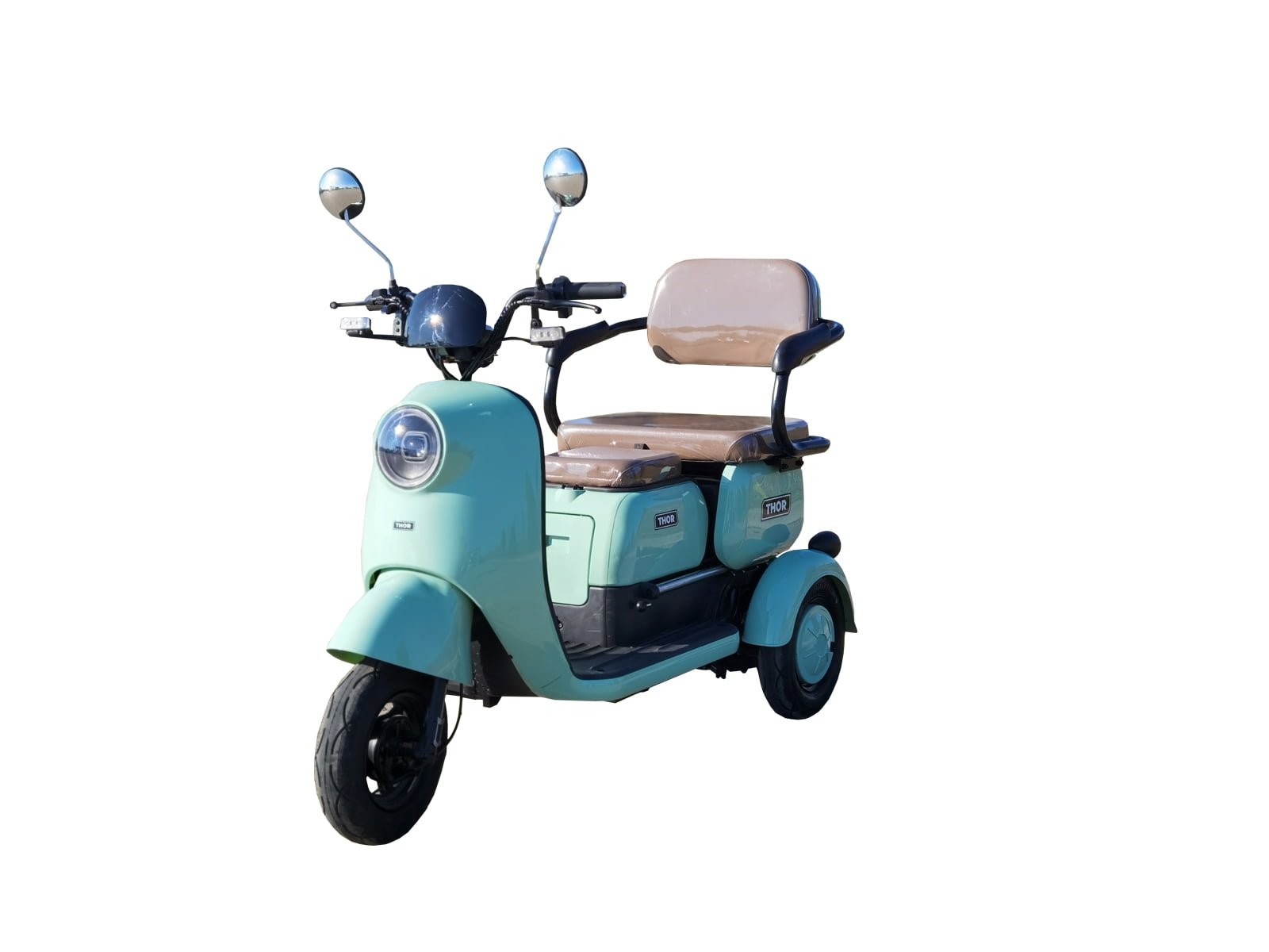 Triciclu electric 1000W Thor SLIDING fara permis 60V20Ah 25km/h TRANSPORT GRATUIT