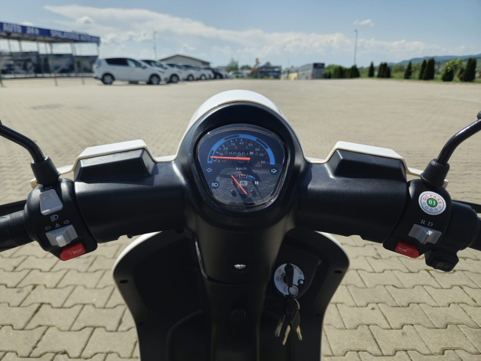 Triciclu electric 800W Thor FLUXX alb fara permis 60V20Ah 25km/h TRANSPORT GRATUIT - imagine 12