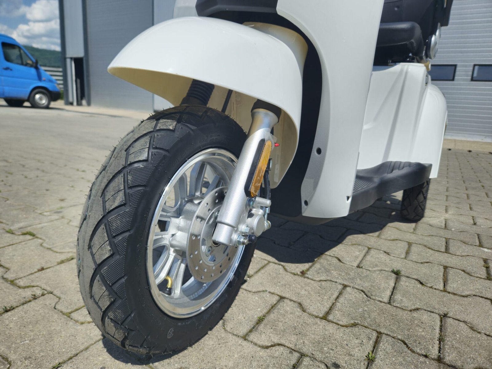 Triciclu electric 800W Thor FLUXX alb fara permis 60V20Ah 25km/h TRANSPORT GRATUIT - imagine 6