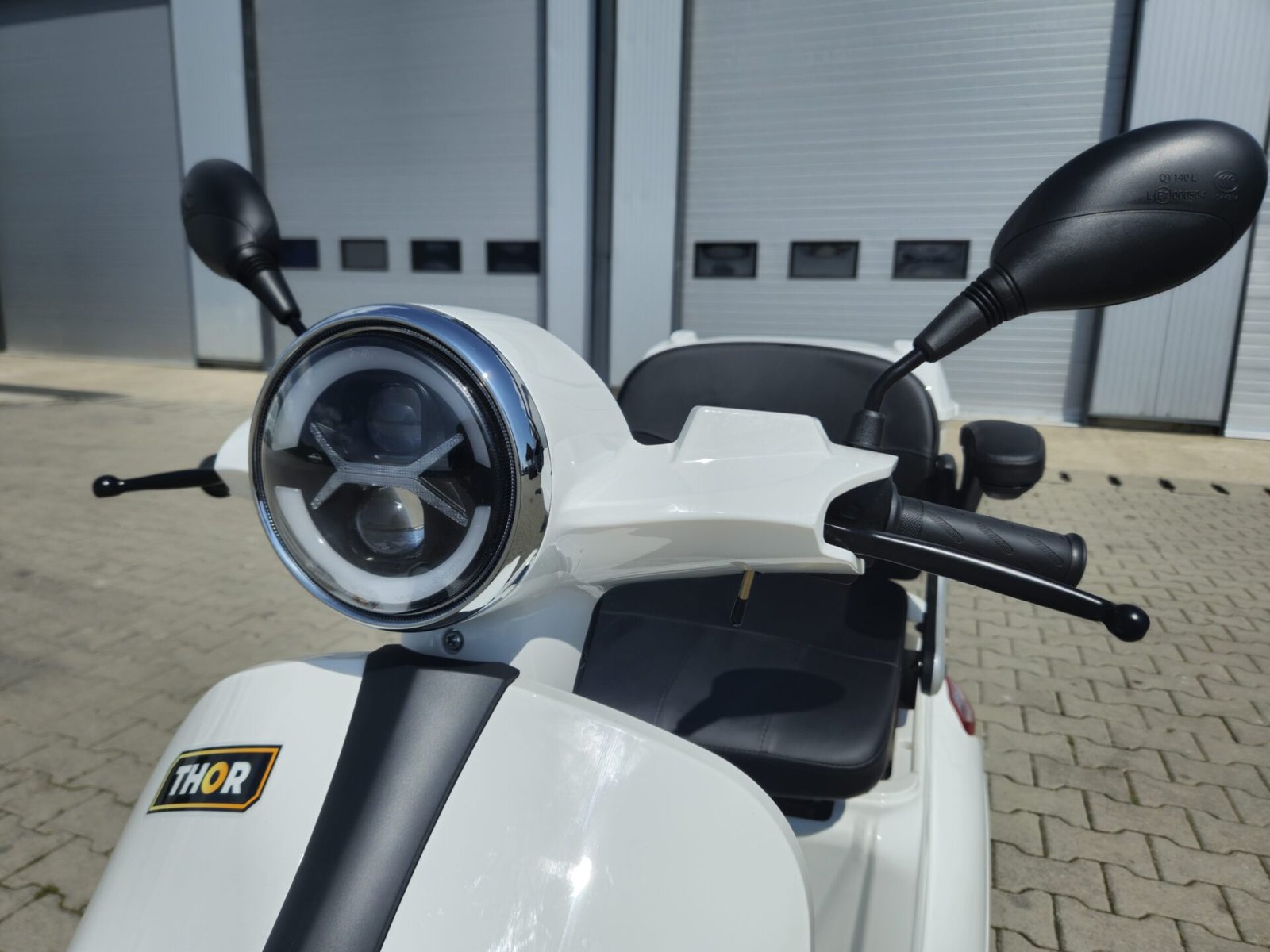 Triciclu electric 800W Thor FLUXX alb fara permis 60V20Ah 25km/h TRANSPORT GRATUIT - imagine 11