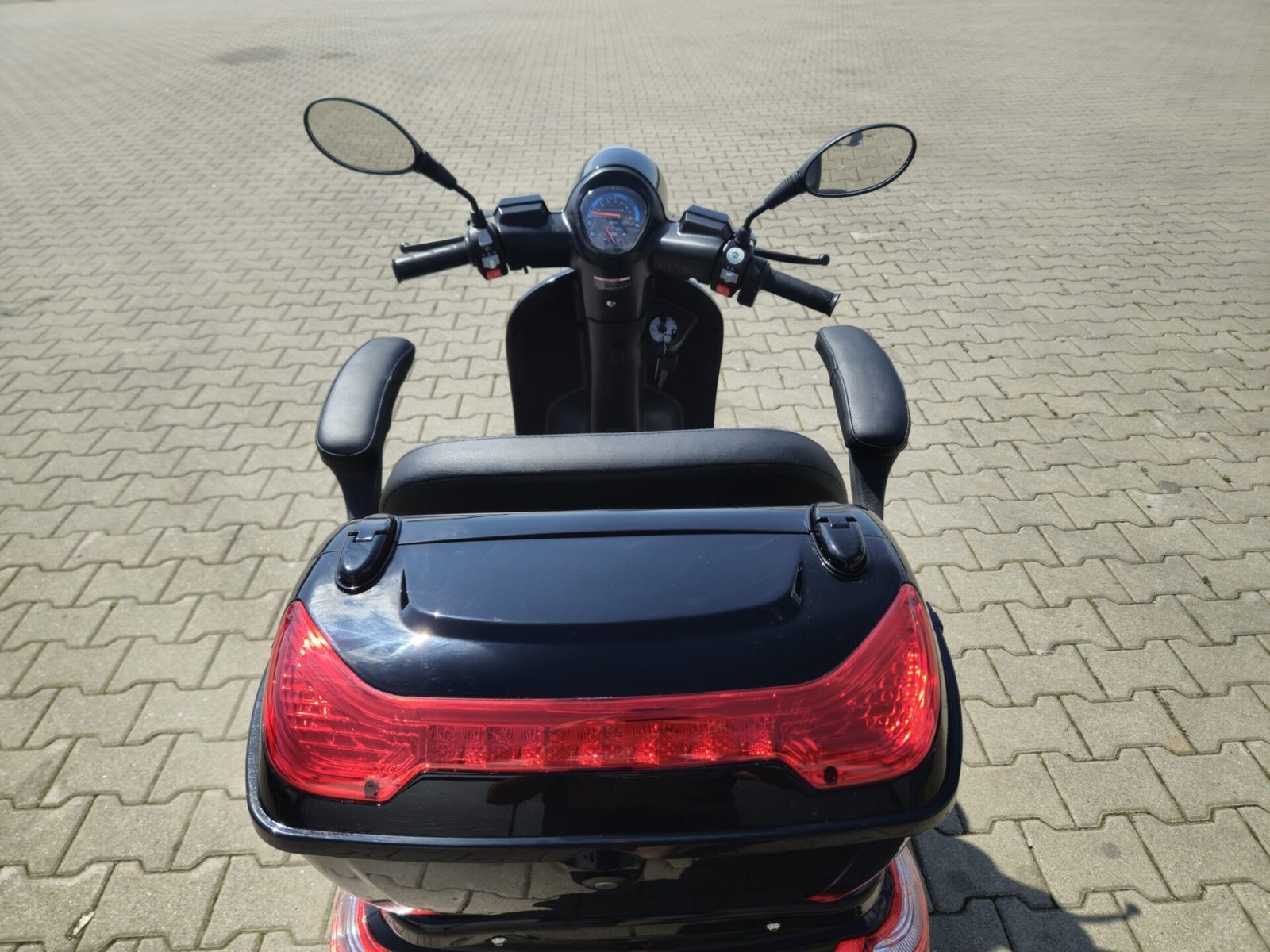 Triciclu electric 800W Thor FLUXX negru fara permis 60V20Ah 25km/h TRANSPORT GRATUIT - imagine 15