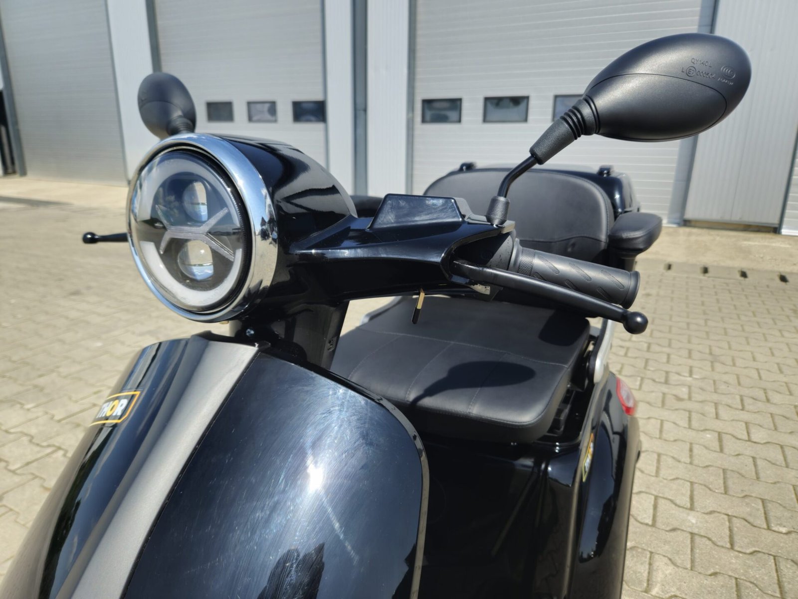 Triciclu electric 800W Thor FLUXX negru fara permis 60V20Ah 25km/h TRANSPORT GRATUIT - imagine 8