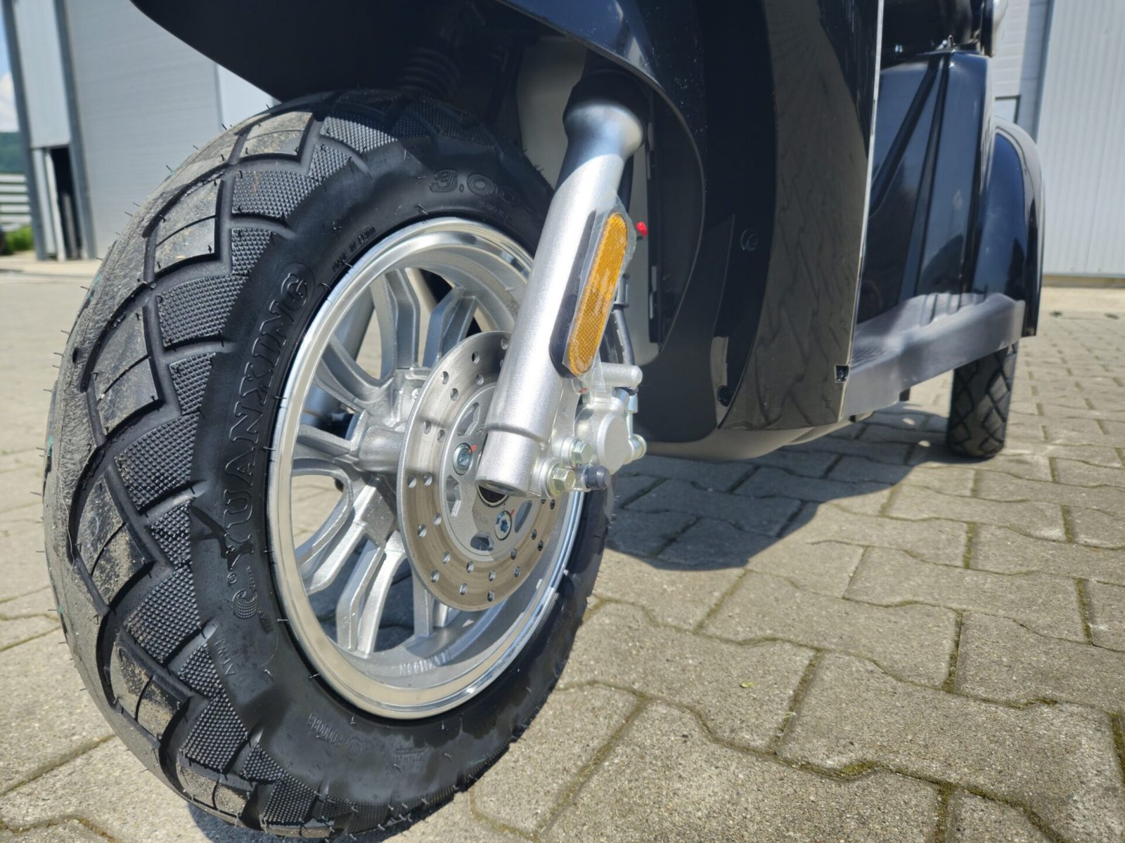Triciclu electric 800W Thor FLUXX negru fara permis 60V20Ah 25km/h TRANSPORT GRATUIT - imagine 9