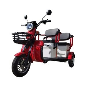 Triciclu electric 1000W Breckner TRAVEL rosu fara permis 60V20Ah 25km/h TRANSPORT GRATUIT