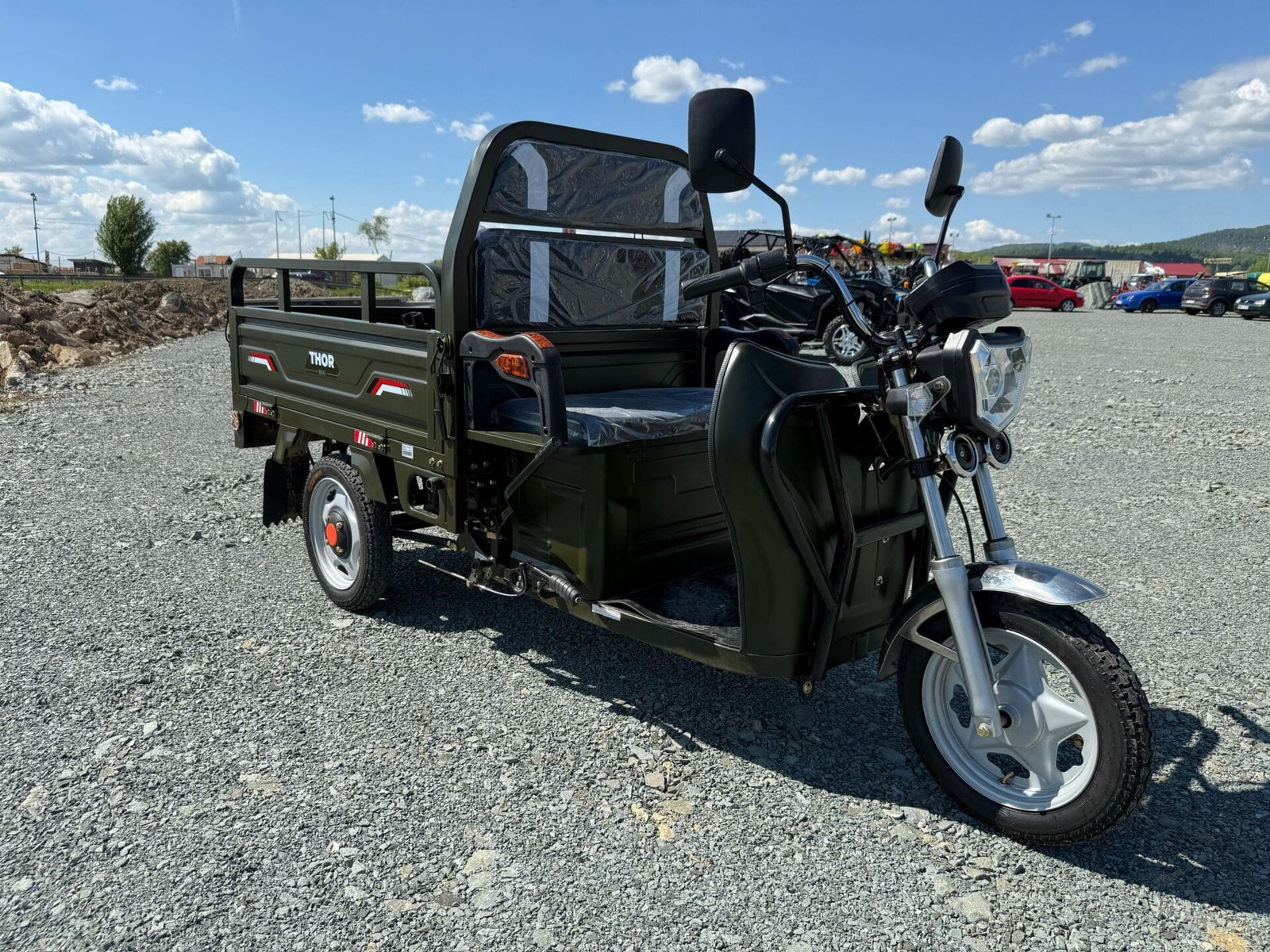 Triciclu electric 500W Thor MINI2 fara permis 48V32Ah 25km/h TRANSPORT GRATUIT - imagine 4