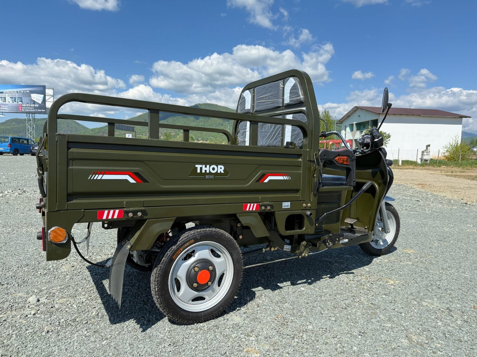 Triciclu electric 500W Thor MINI2 fara permis 48V32Ah 25km/h TRANSPORT GRATUIT - imagine 10