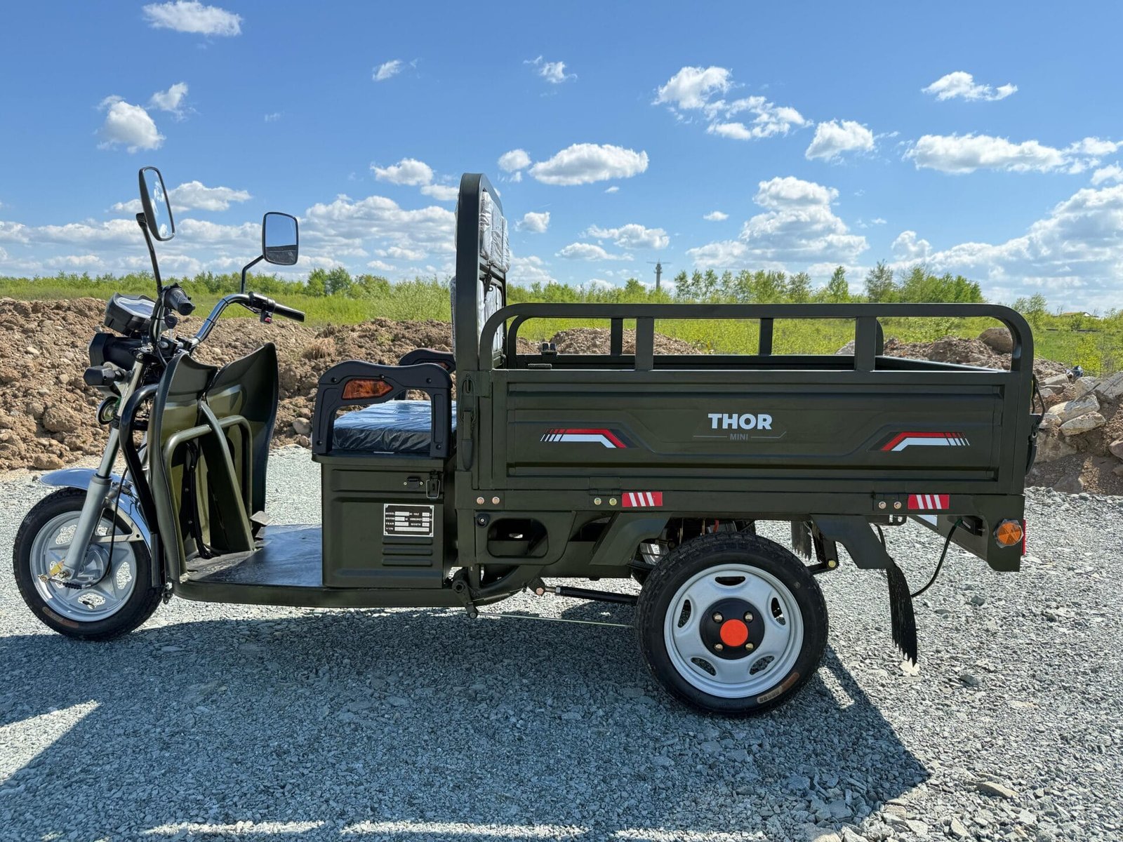 Triciclu electric 500W Thor MINI2 fara permis 48V32Ah 25km/h TRANSPORT GRATUIT - imagine 11