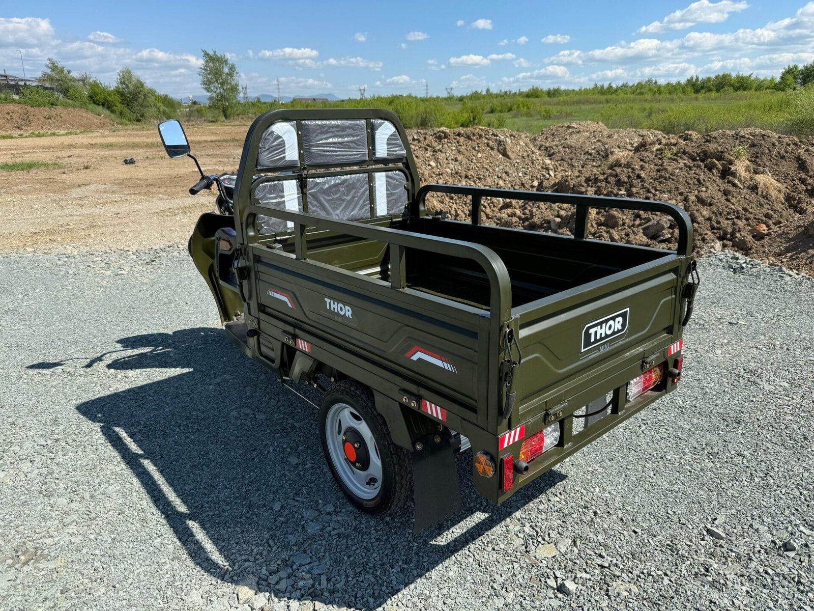 Triciclu electric 500W Thor MINI2 fara permis 48V32Ah 25km/h TRANSPORT GRATUIT - imagine 12