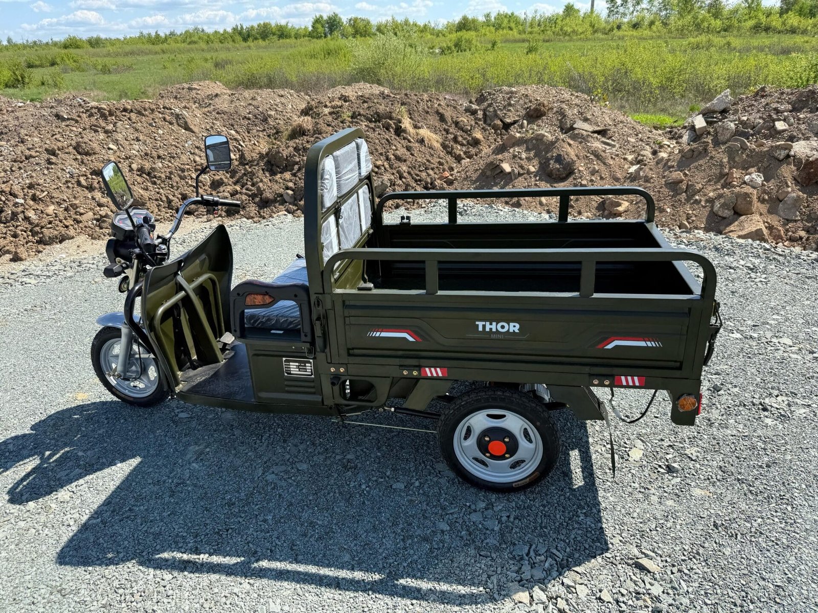 Triciclu electric 500W Thor MINI2 fara permis 48V32Ah 25km/h TRANSPORT GRATUIT - imagine 14