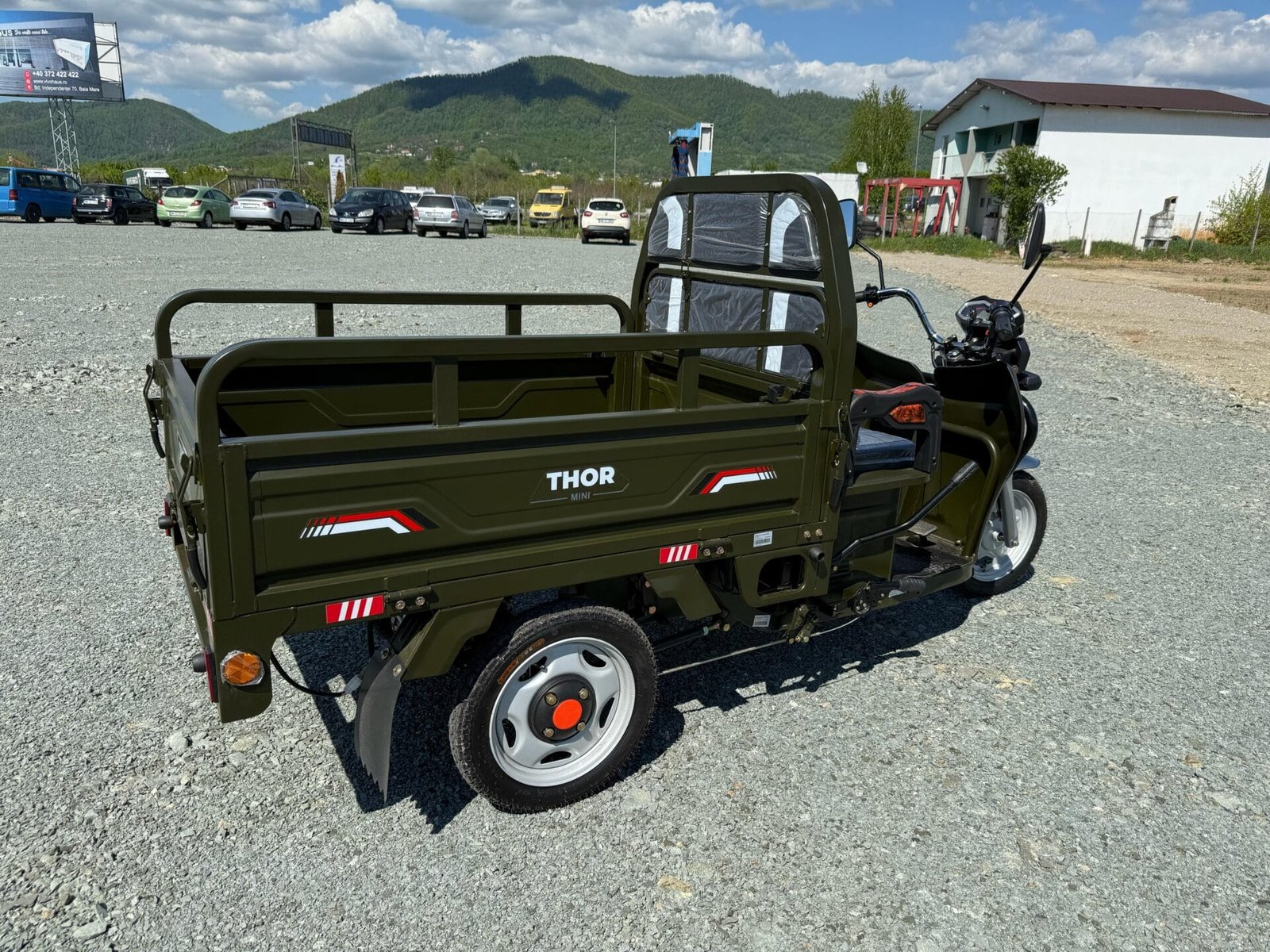 Triciclu electric 500W Thor MINI2 fara permis 48V32Ah 25km/h TRANSPORT GRATUIT - imagine 15