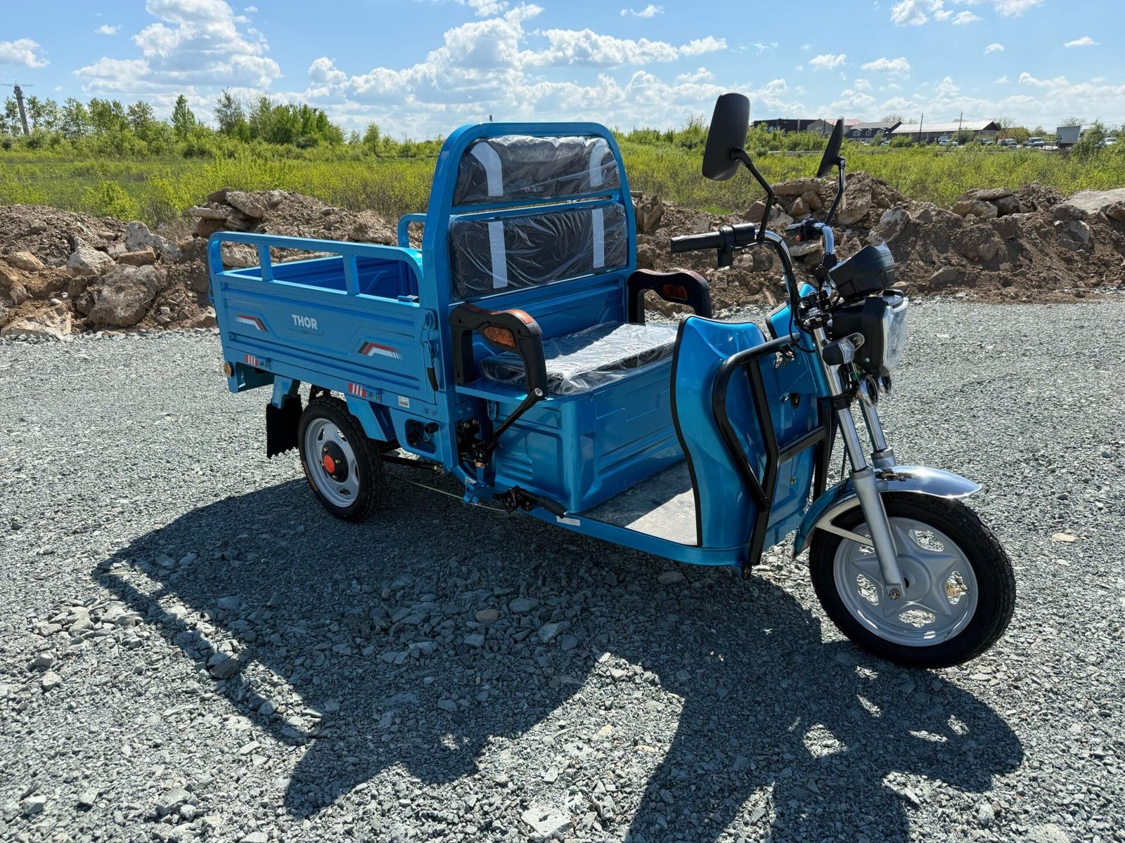 Triciclu electric 500W Thor MINI2 fara permis 48V32Ah 25km/h TRANSPORT GRATUIT - imagine 13