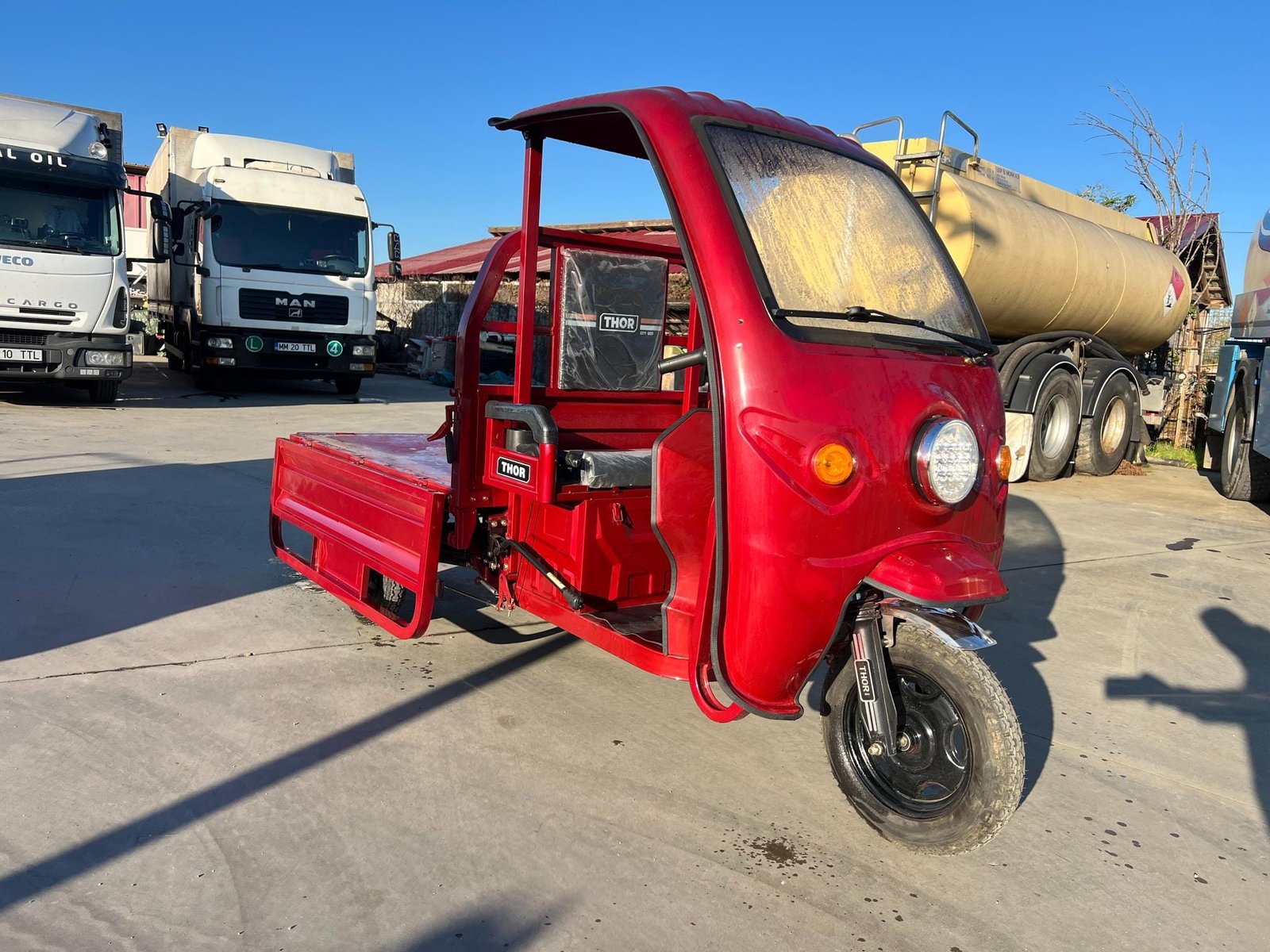 Triciclu electric 1000W Thor BUGGY fara permis 48V32Ah 25km/h TRANSPORT GRATUIT - imagine 2