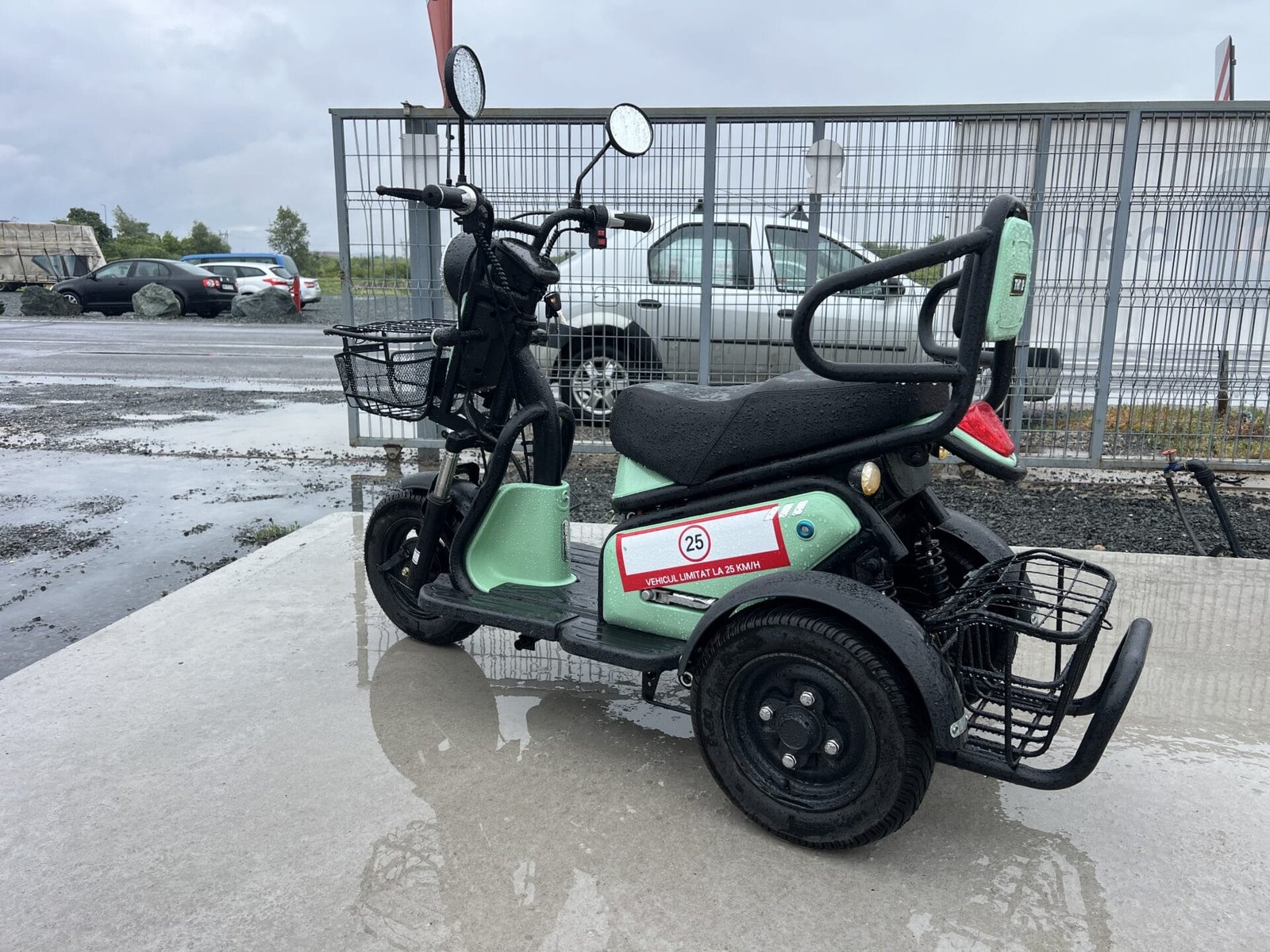 Triciclu electric 600W Thor TRIXY2 fara permis 48V20Ah 25km/h TRANSPORT GRATUIT - imagine 2