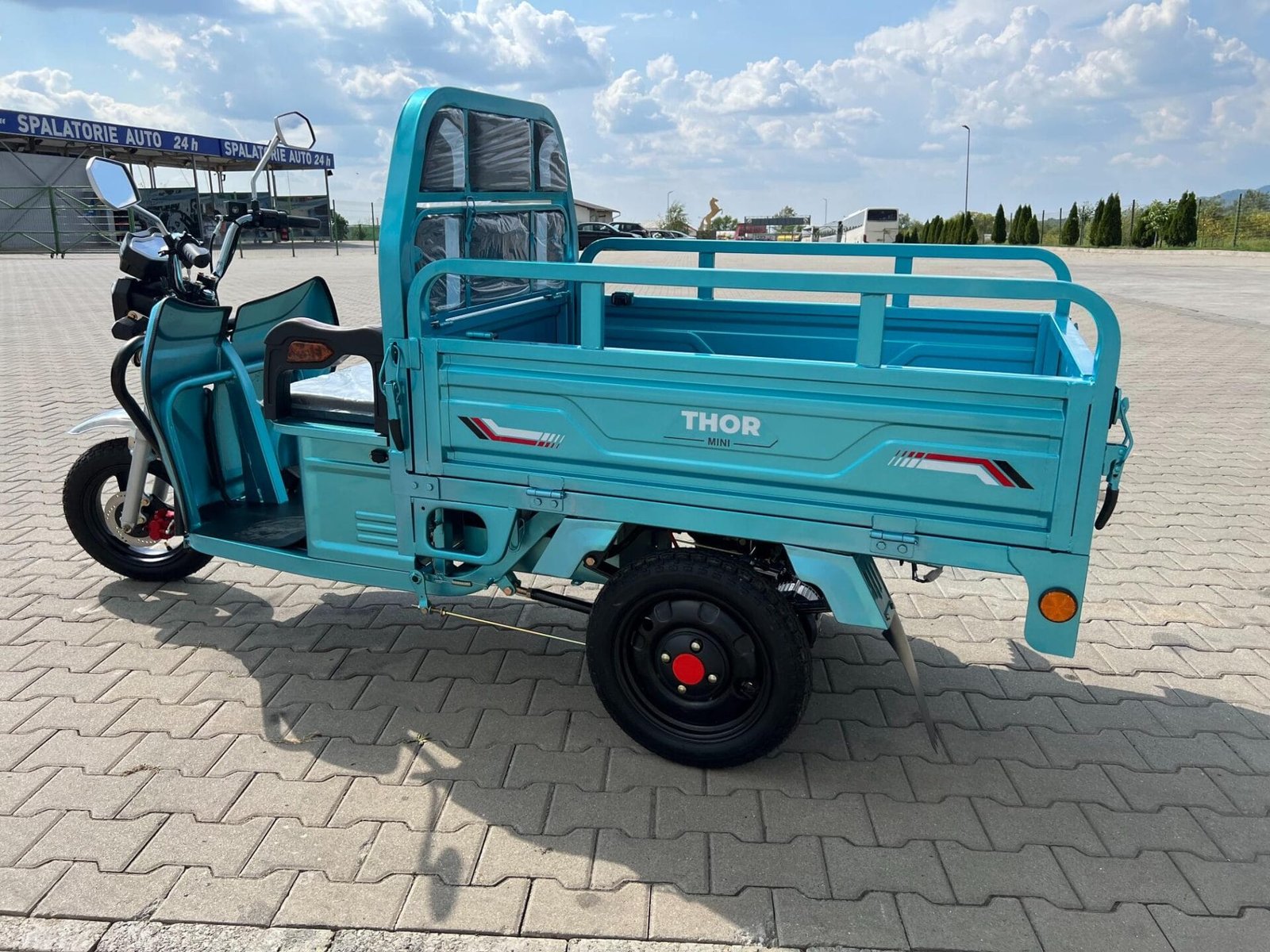 Triciclu electric 500W Thor MINI fara permis 48V30Ah 25km/h TRANSPORT GRATUIT - imagine 2