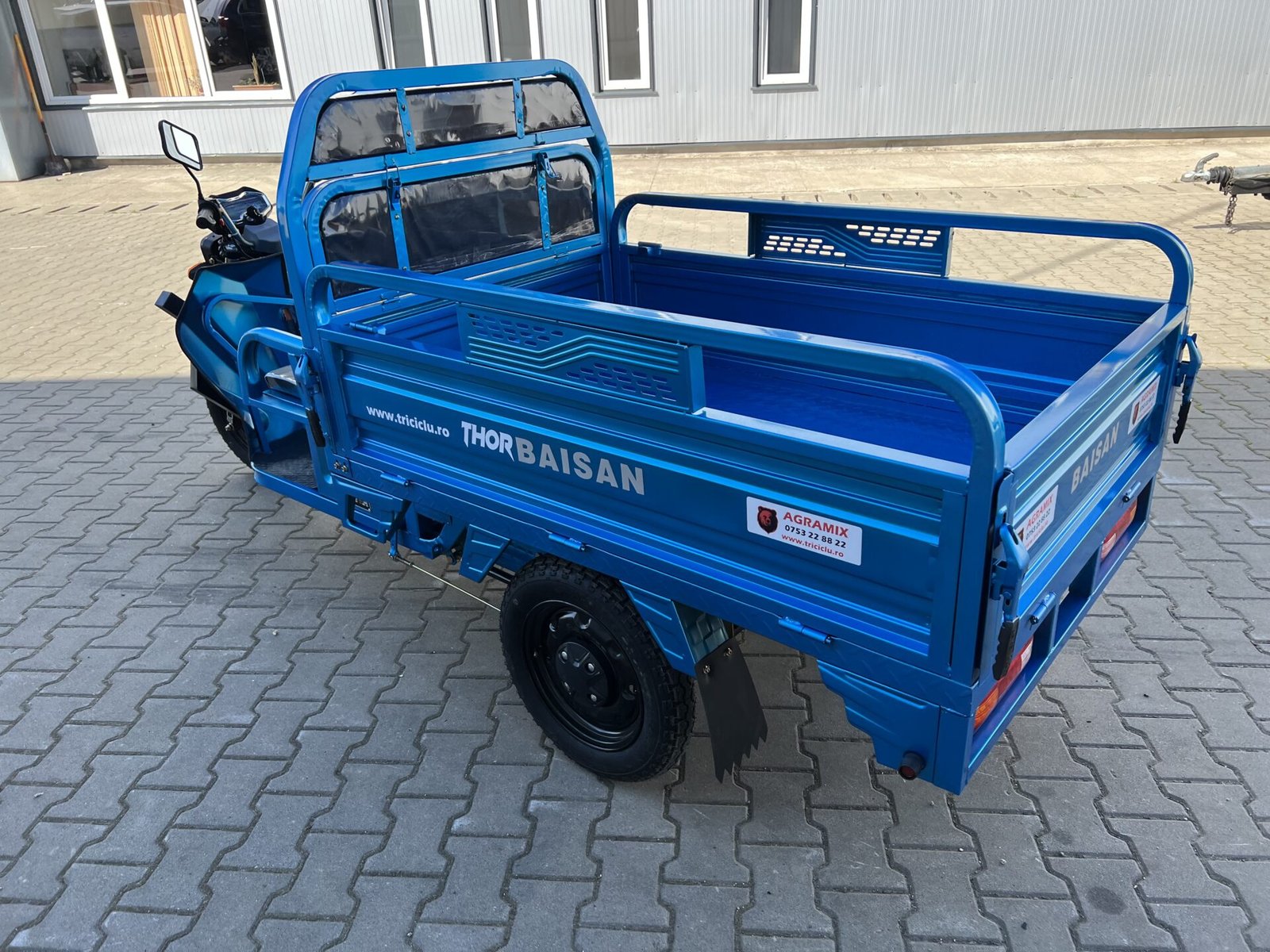 Triciclu electric 1800W Thor BAISAN fara permis 60V32Ah 25km/h TRANSPORT GRATUIT - imagine 3