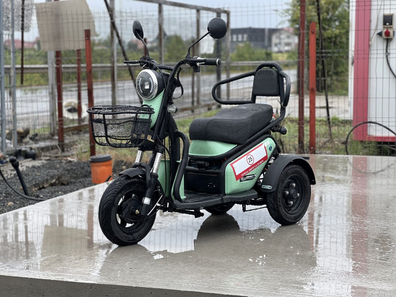 Triciclu electric 600W Thor TRIXY2 fara permis 48V20Ah 25km/h TRANSPORT GRATUIT - imagine 3