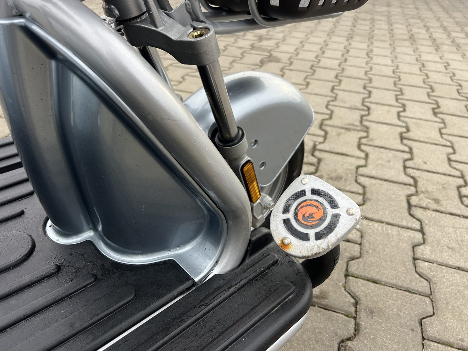 Triciclu electric 650W Thor SUPER XL gri fara permis 48V20Ah 25km/h TRANSPORT GRATUIT - imagine 5