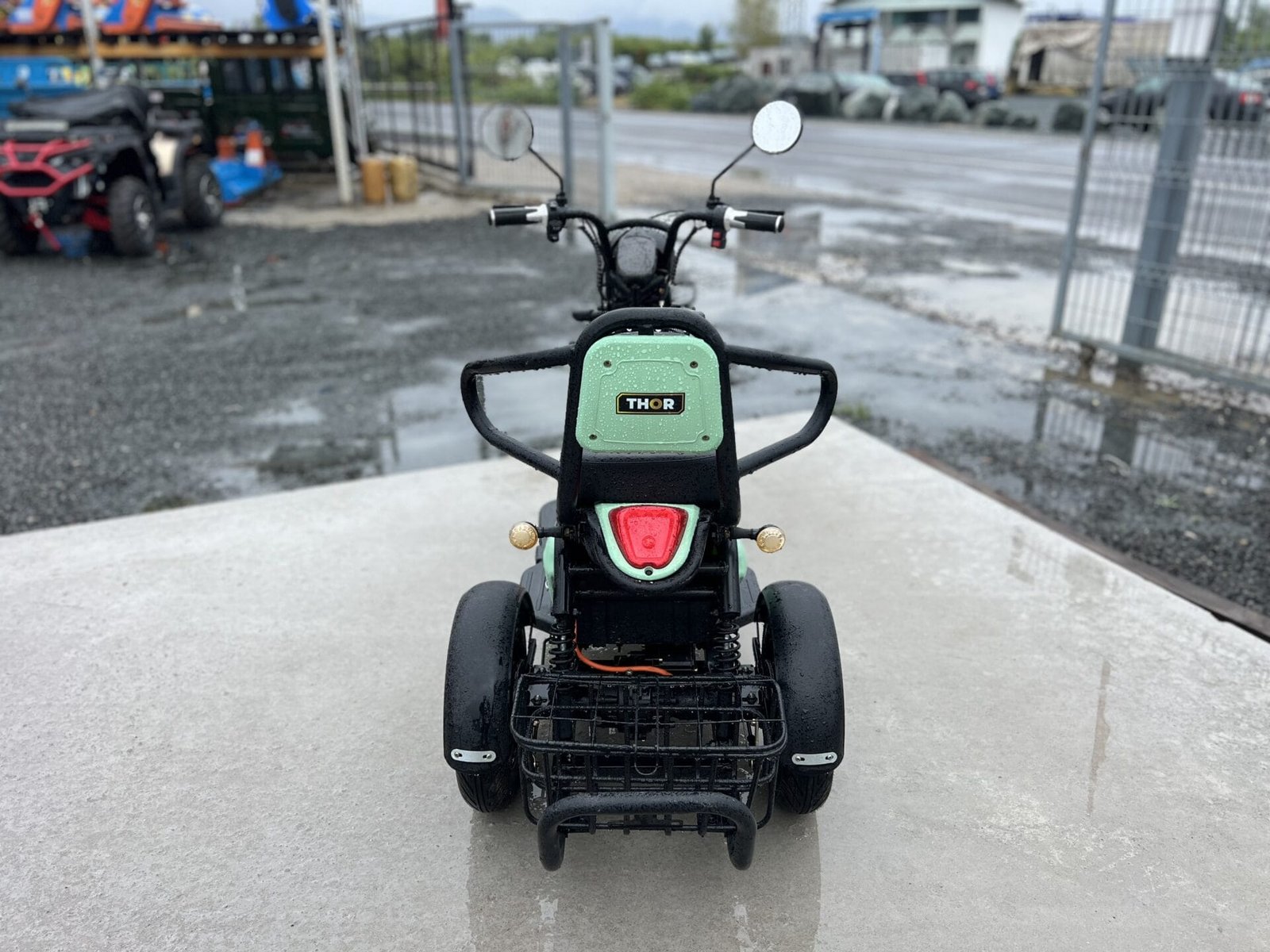 Triciclu electric 600W Thor TRIXY2 fara permis 48V20Ah 25km/h TRANSPORT GRATUIT - imagine 6