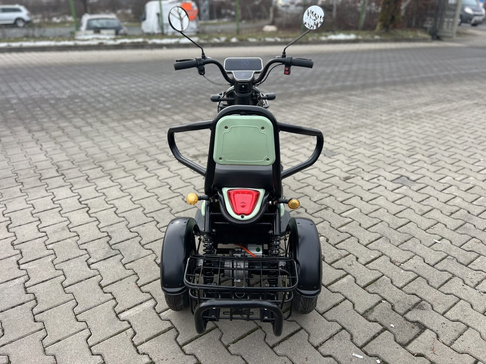 Triciclu electric 600W Thor TRIXY fara permis 48V20Ah 25km/h TRANSPORT GRATUIT - imagine 8