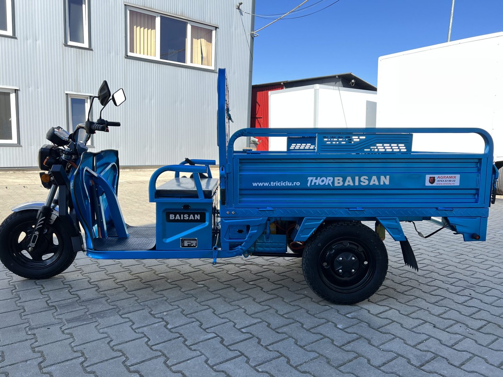 Triciclu electric 1800W Thor BAISAN fara permis 60V32Ah 25km/h TRANSPORT GRATUIT - imagine 8