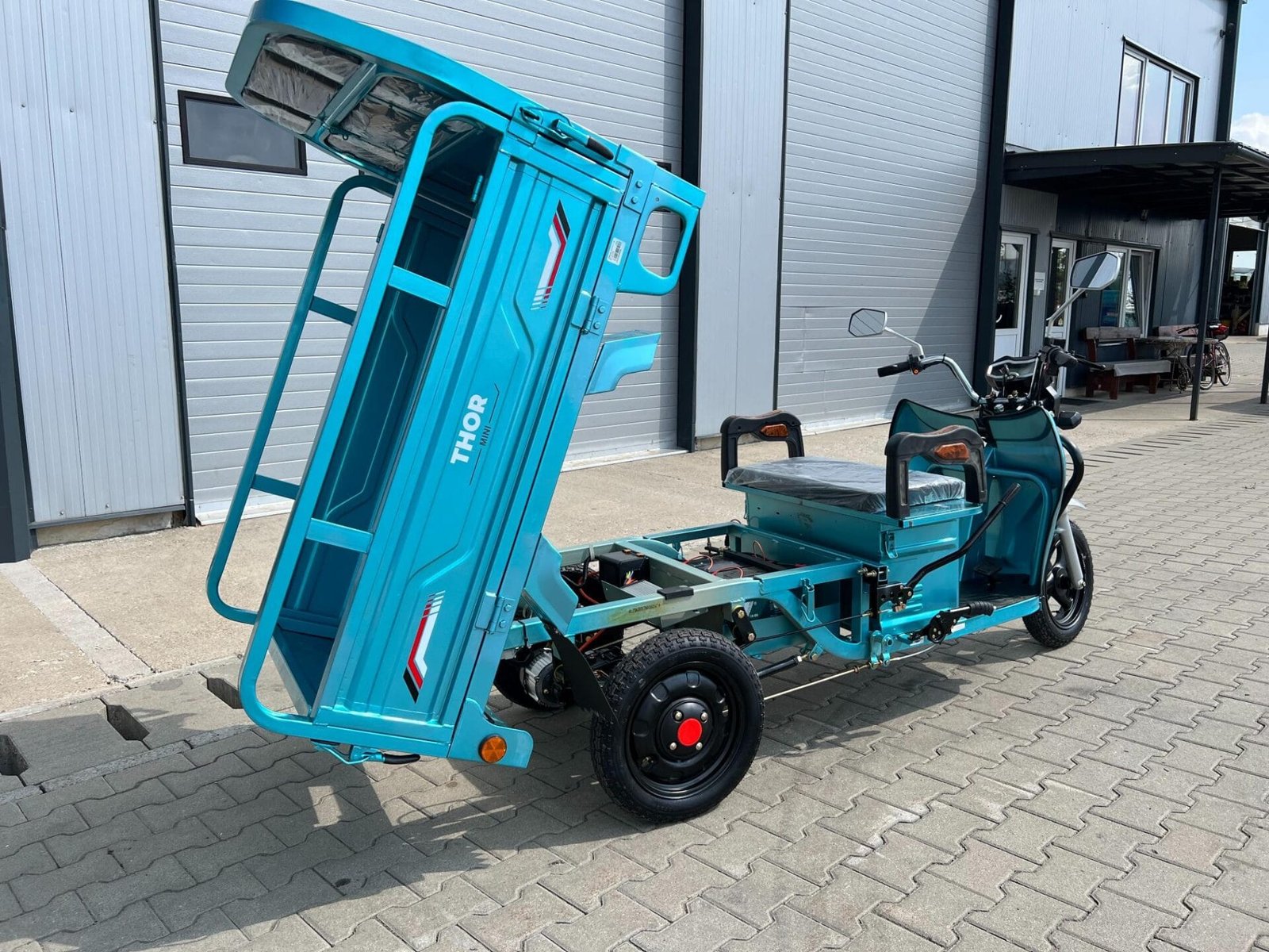 Triciclu electric 500W Thor MINI fara permis 48V30Ah 25km/h TRANSPORT GRATUIT - imagine 7