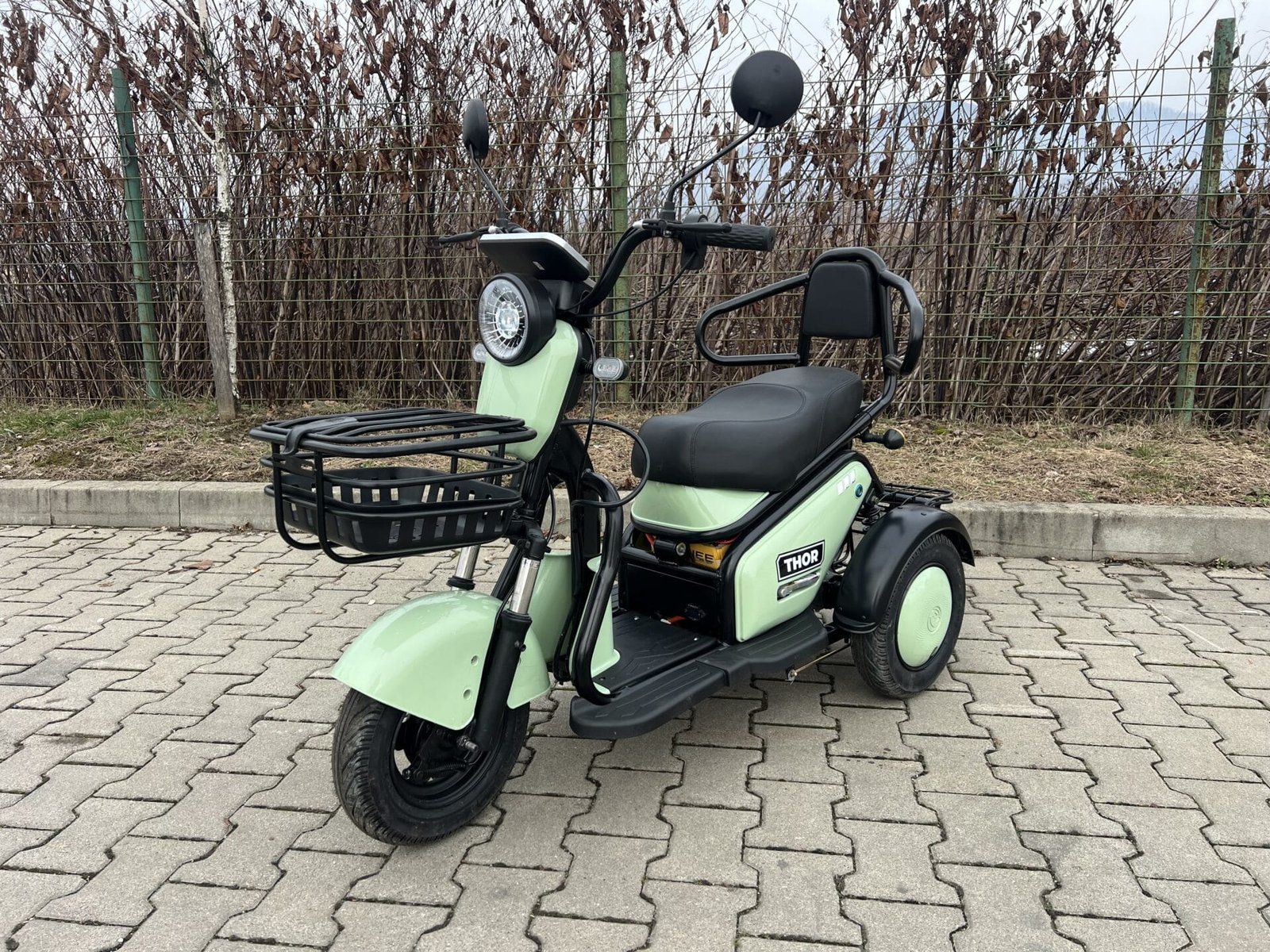 Triciclu electric 600W Thor TRIXY fara permis 48V20Ah 25km/h TRANSPORT GRATUIT - imagine 9