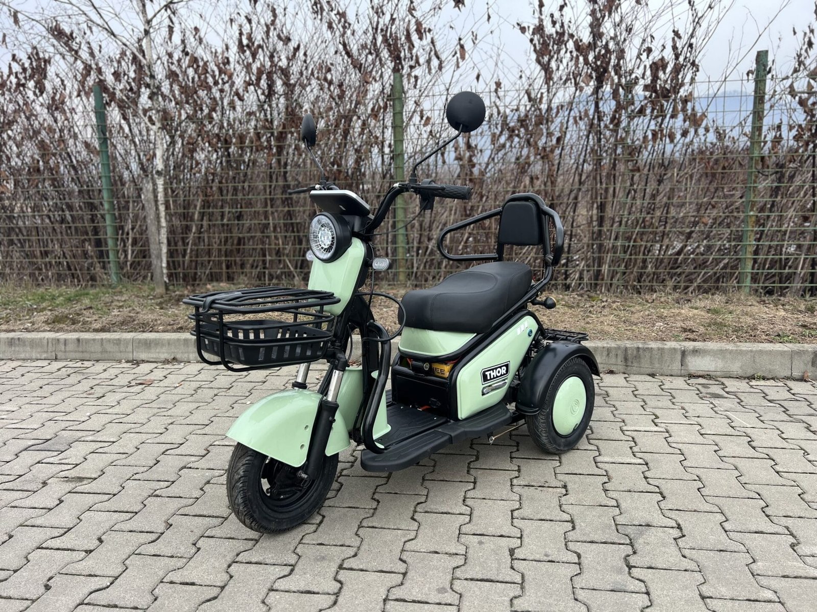 Triciclu electric 600W Thor TRIXY fara permis 48V20Ah 25km/h TRANSPORT GRATUIT - imagine 10
