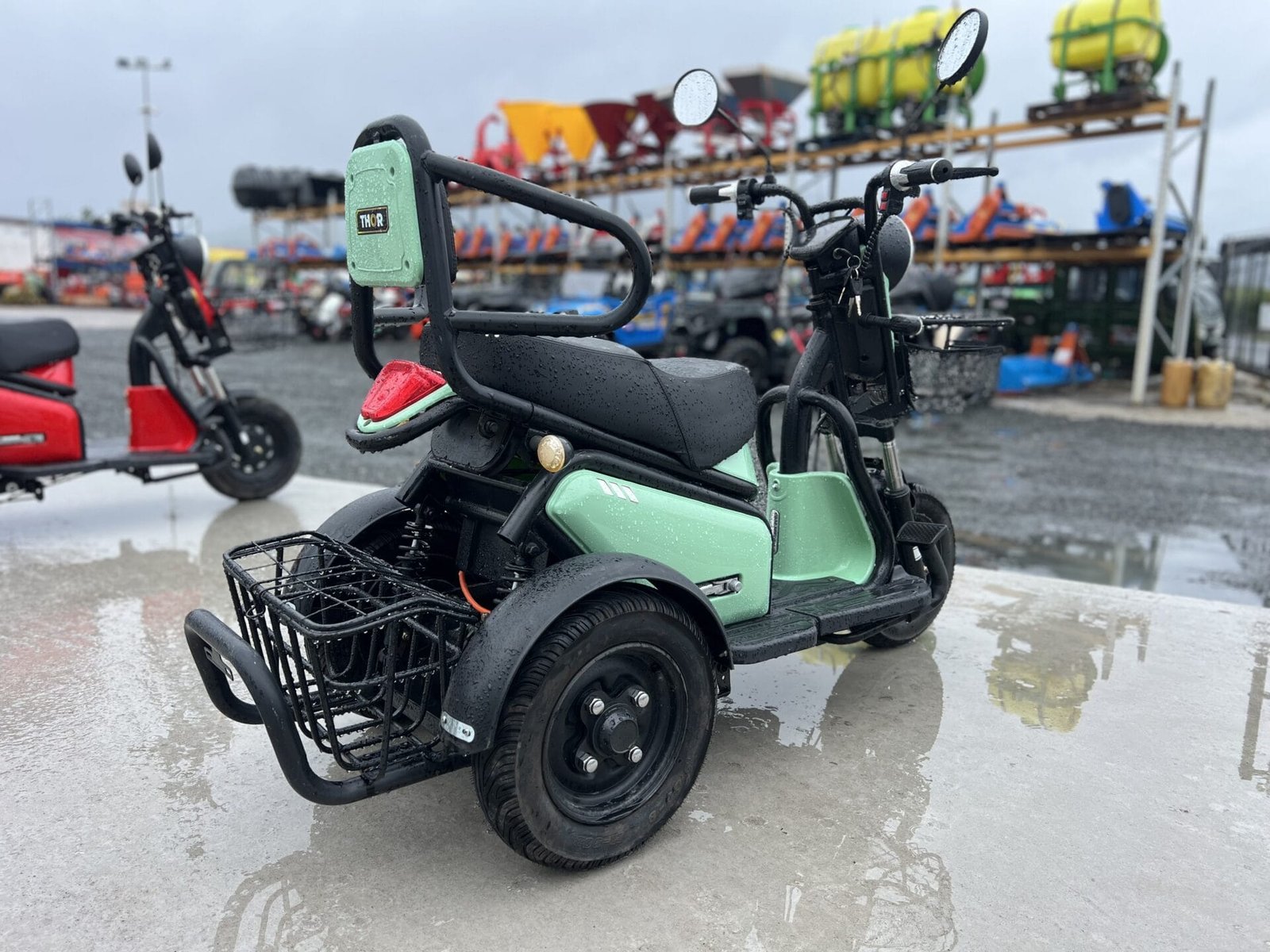 Triciclu electric 600W Thor TRIXY2 fara permis 48V20Ah 25km/h TRANSPORT GRATUIT - imagine 10