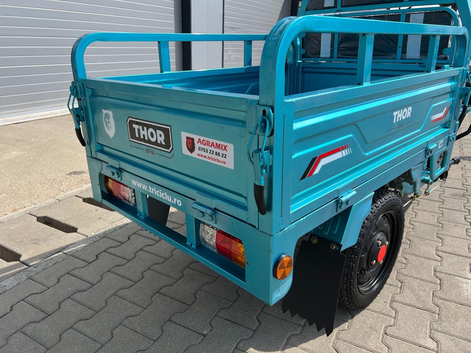 Triciclu electric 500W Thor MINI fara permis 48V30Ah 25km/h TRANSPORT GRATUIT - imagine 8