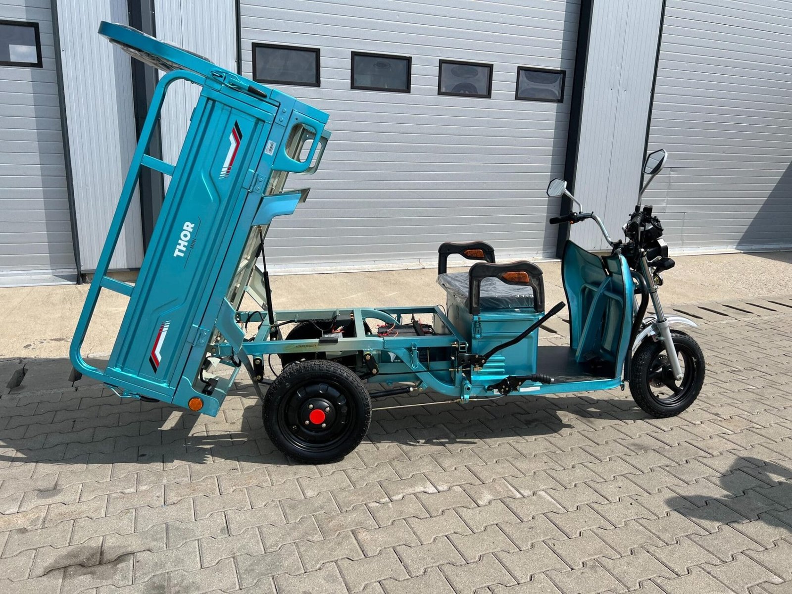 Triciclu electric 500W Thor MINI fara permis 48V30Ah 25km/h TRANSPORT GRATUIT - imagine 9
