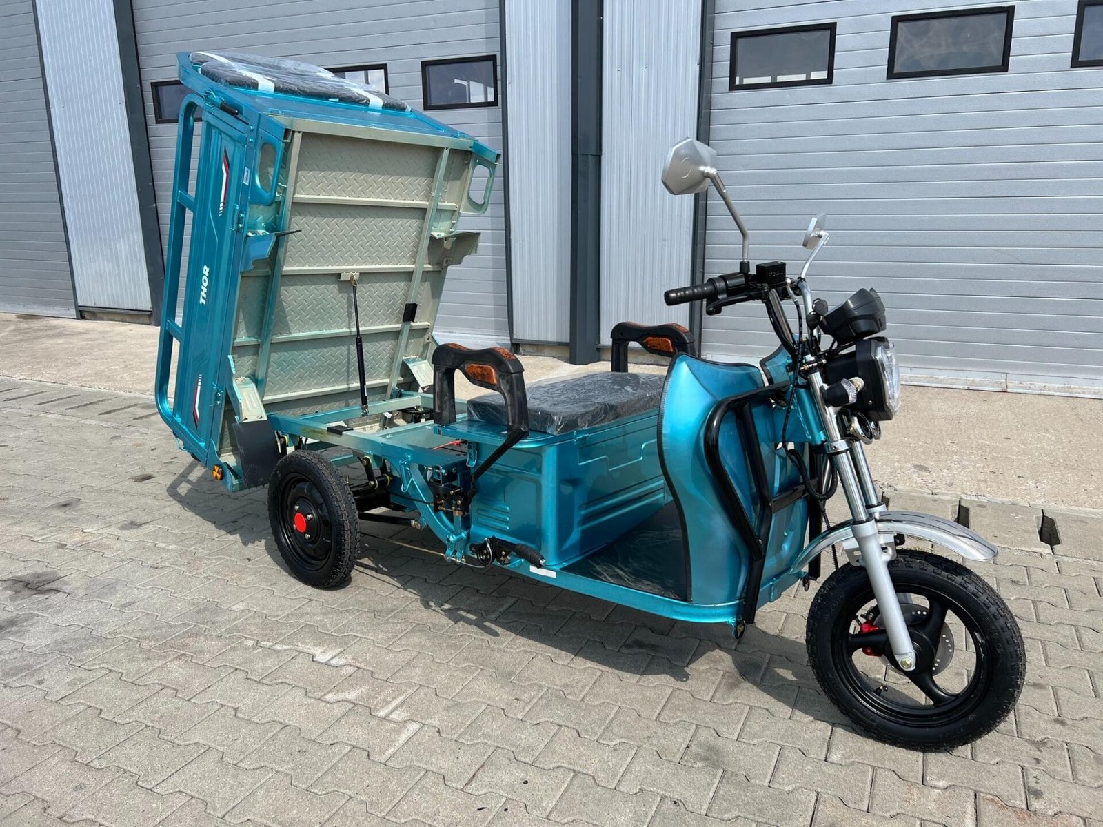 Triciclu electric 500W Thor MINI fara permis 48V30Ah 25km/h TRANSPORT GRATUIT - imagine 10