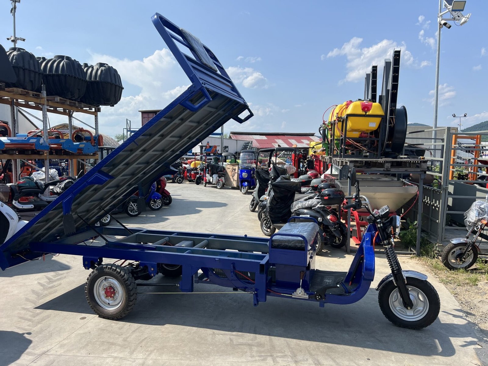 Triciclu electric 2200W Thor HERCULES-2 fara permis 72V75Ah 25km/h 3M TRANSPORT GRATUIT - imagine 12
