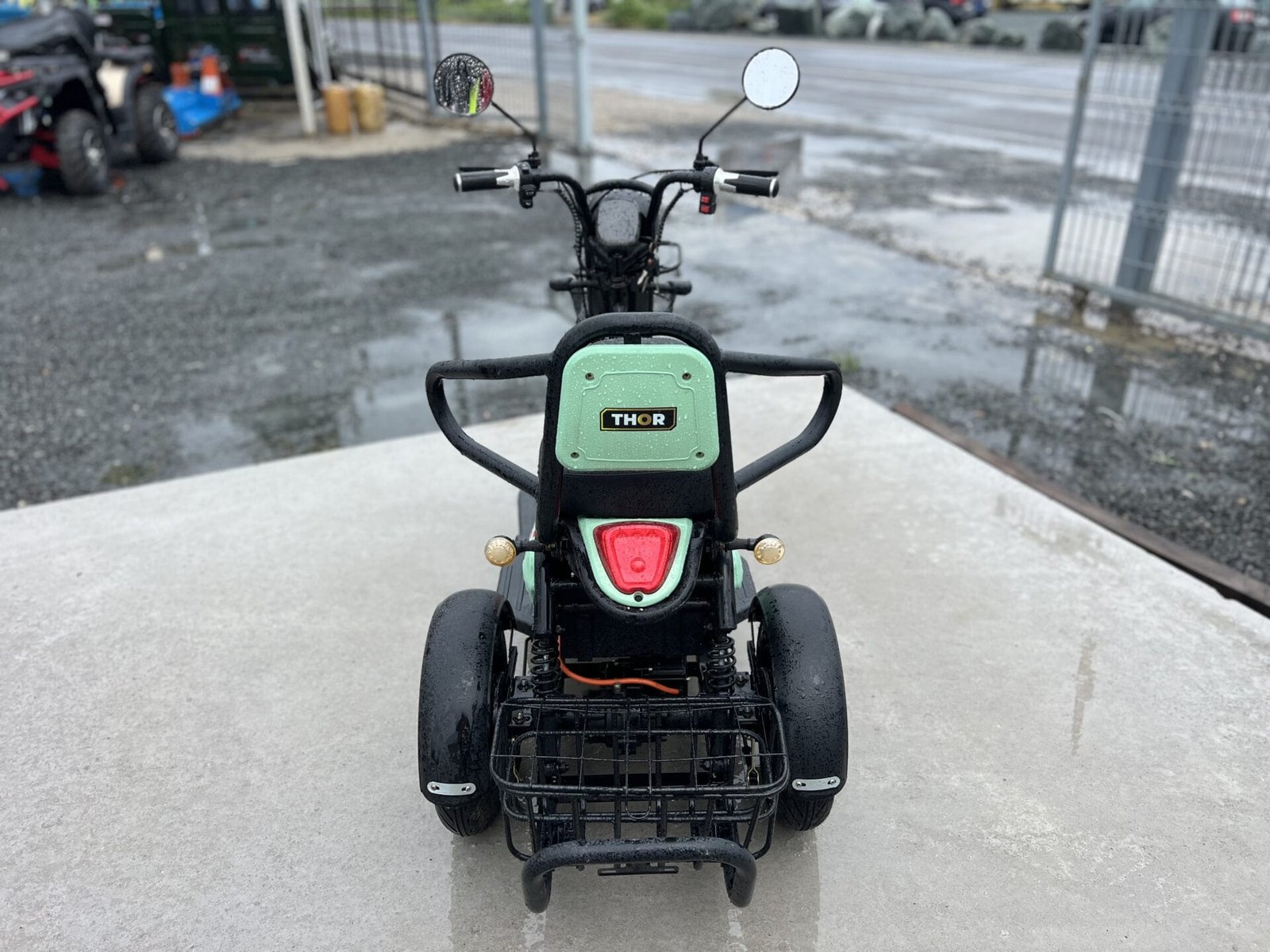 Triciclu electric 600W Thor TRIXY2 fara permis 48V20Ah 25km/h TRANSPORT GRATUIT - imagine 13