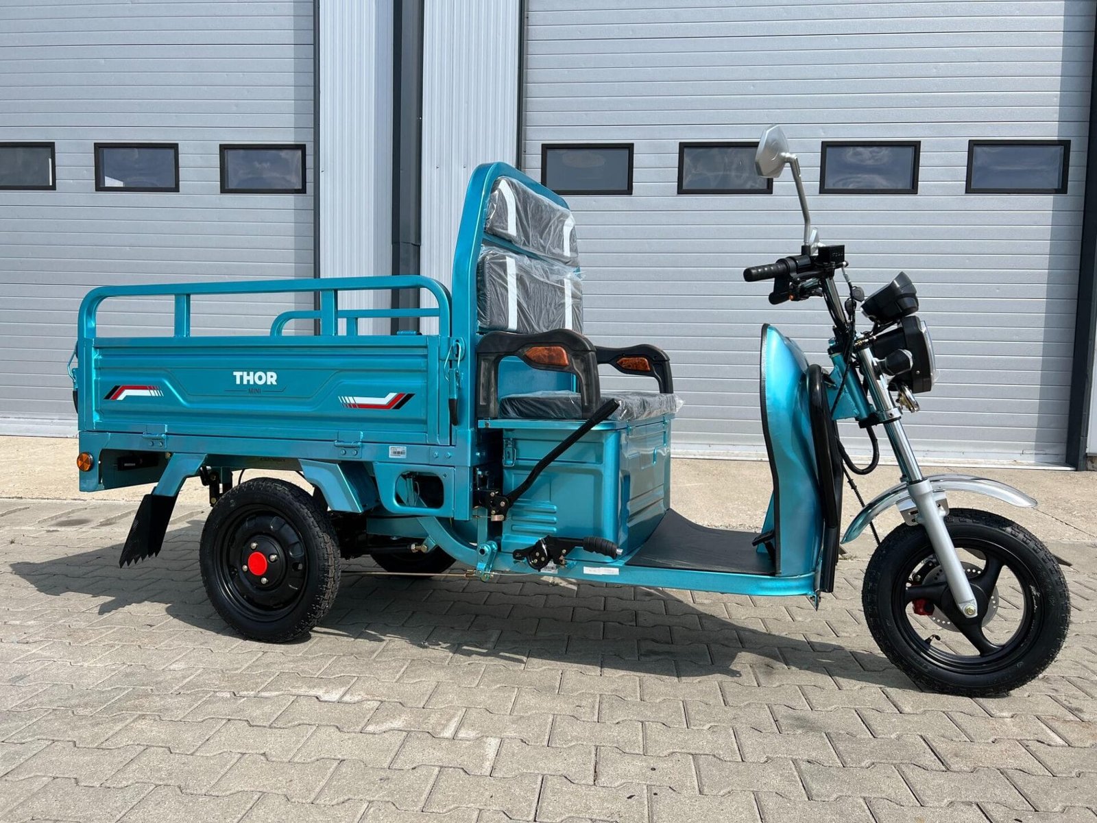 Triciclu electric 500W Thor MINI fara permis 48V30Ah 25km/h TRANSPORT GRATUIT - imagine 11