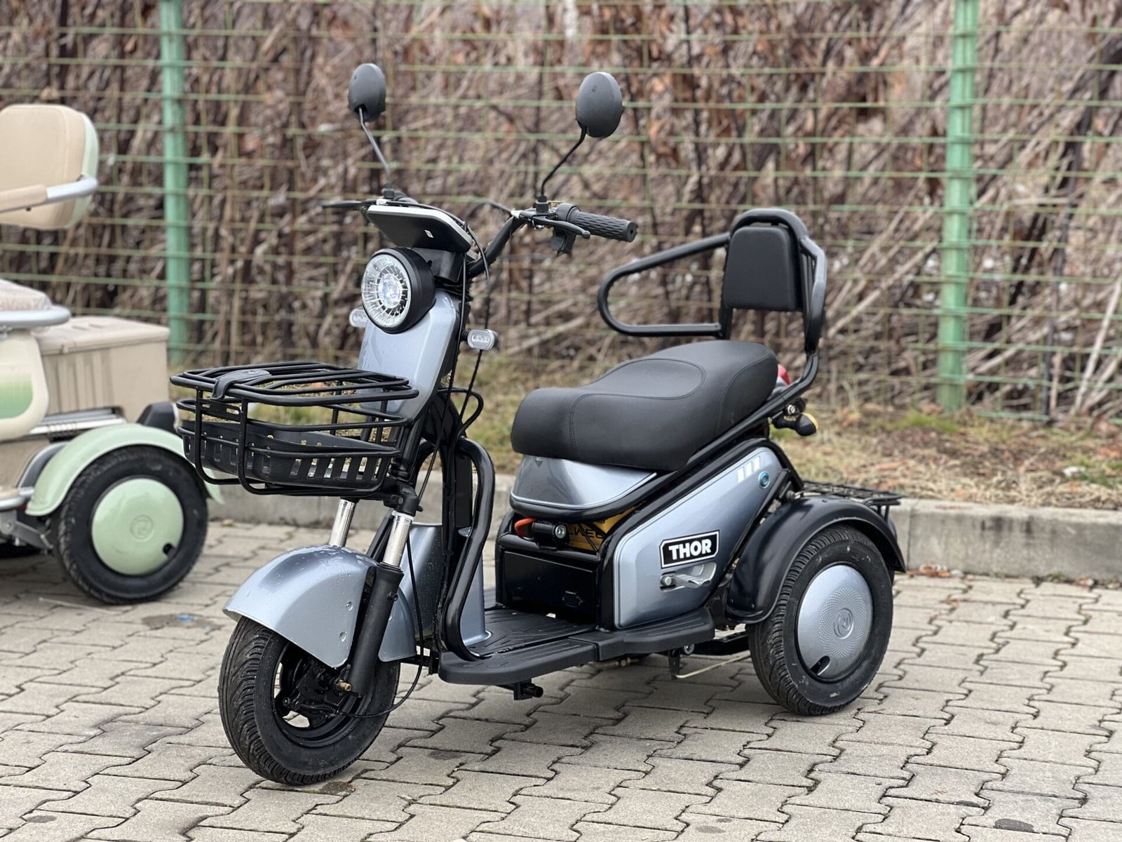 Triciclu electric 600W Thor TRIXY fara permis 48V20Ah 25km/h TRANSPORT GRATUIT - imagine 14