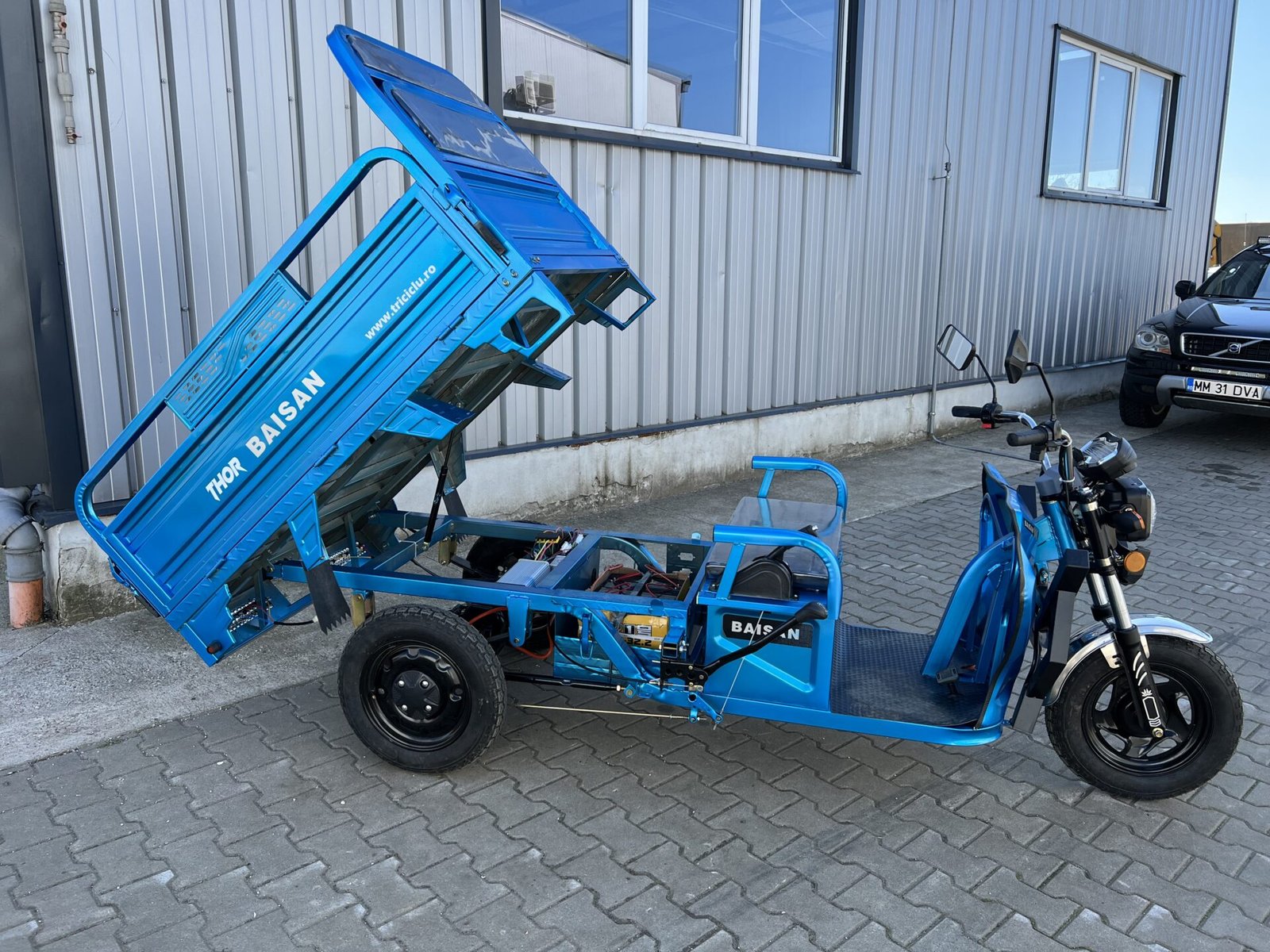 Triciclu electric 1800W Thor BAISAN fara permis 60V32Ah 25km/h TRANSPORT GRATUIT - imagine 14