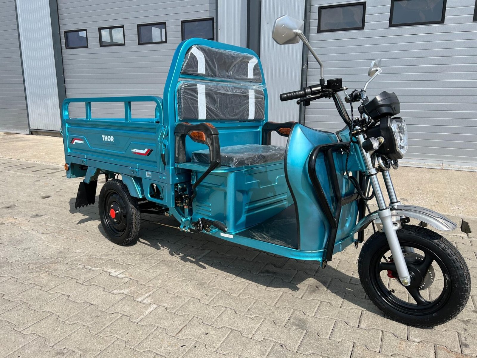 Triciclu electric 500W Thor MINI fara permis 48V30Ah 25km/h TRANSPORT GRATUIT - imagine 12