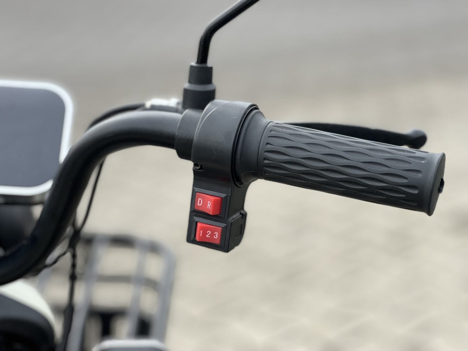 Triciclu electric 600W Thor SX LONG alb fara permis 48V20Ah 25km/h TRANSPORT GRATUIT - imagine 15