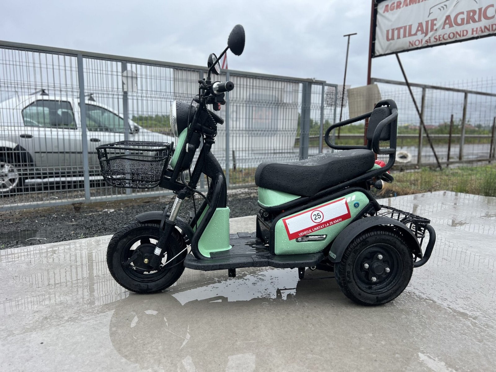 Triciclu electric 600W Thor TRIXY2 fara permis 48V20Ah 25km/h TRANSPORT GRATUIT - imagine 15