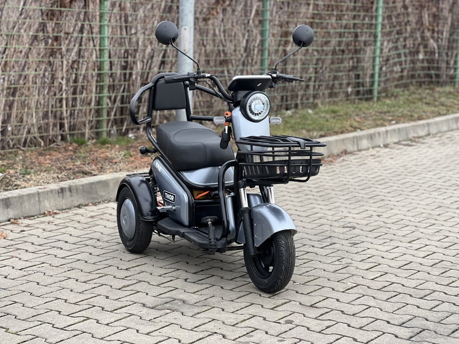 Triciclu electric 600W Thor TRIXY fara permis 48V20Ah 25km/h TRANSPORT GRATUIT - imagine 16