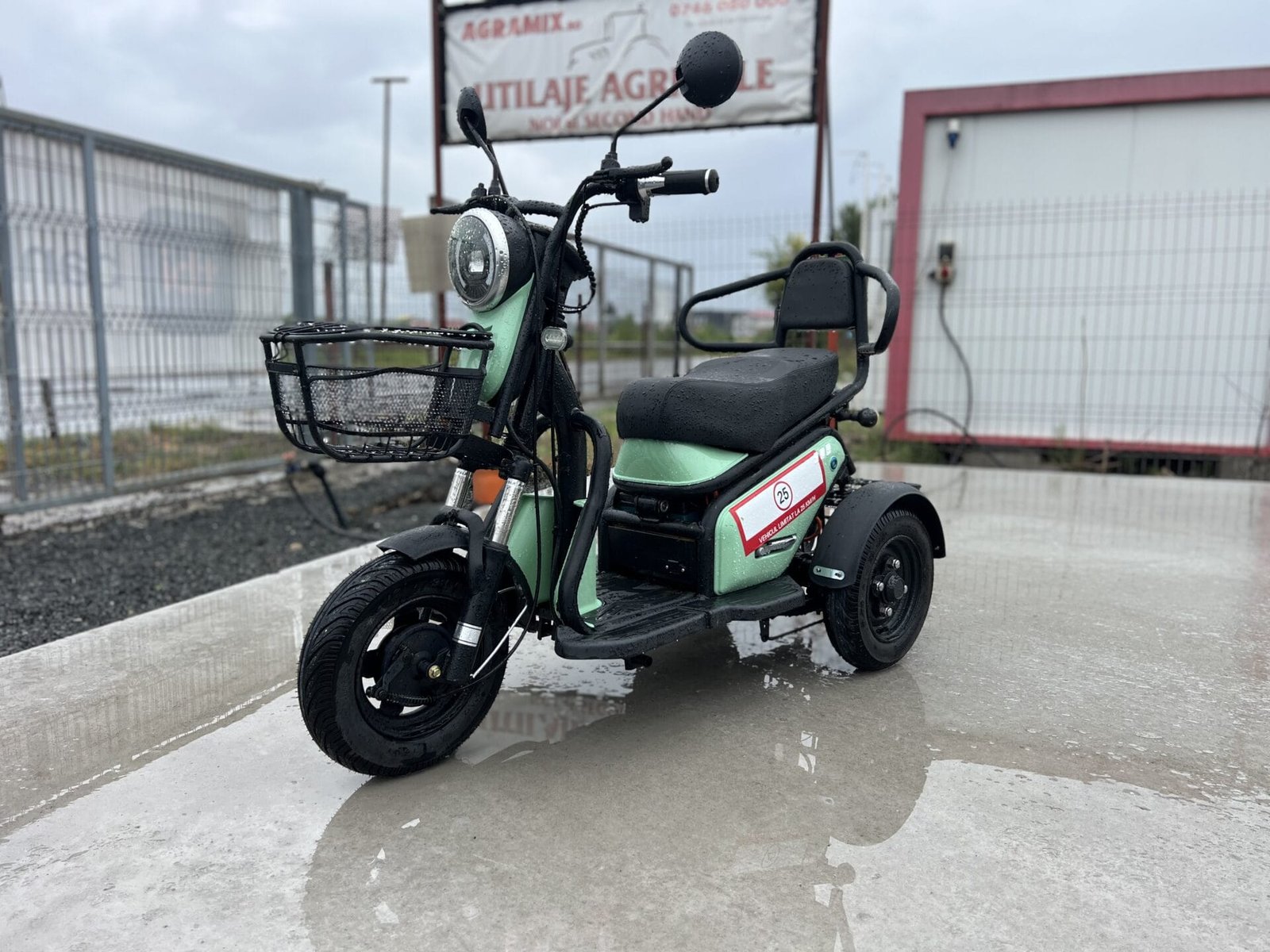 Triciclu electric 600W Thor TRIXY2 fara permis 48V20Ah 25km/h TRANSPORT GRATUIT - imagine 16