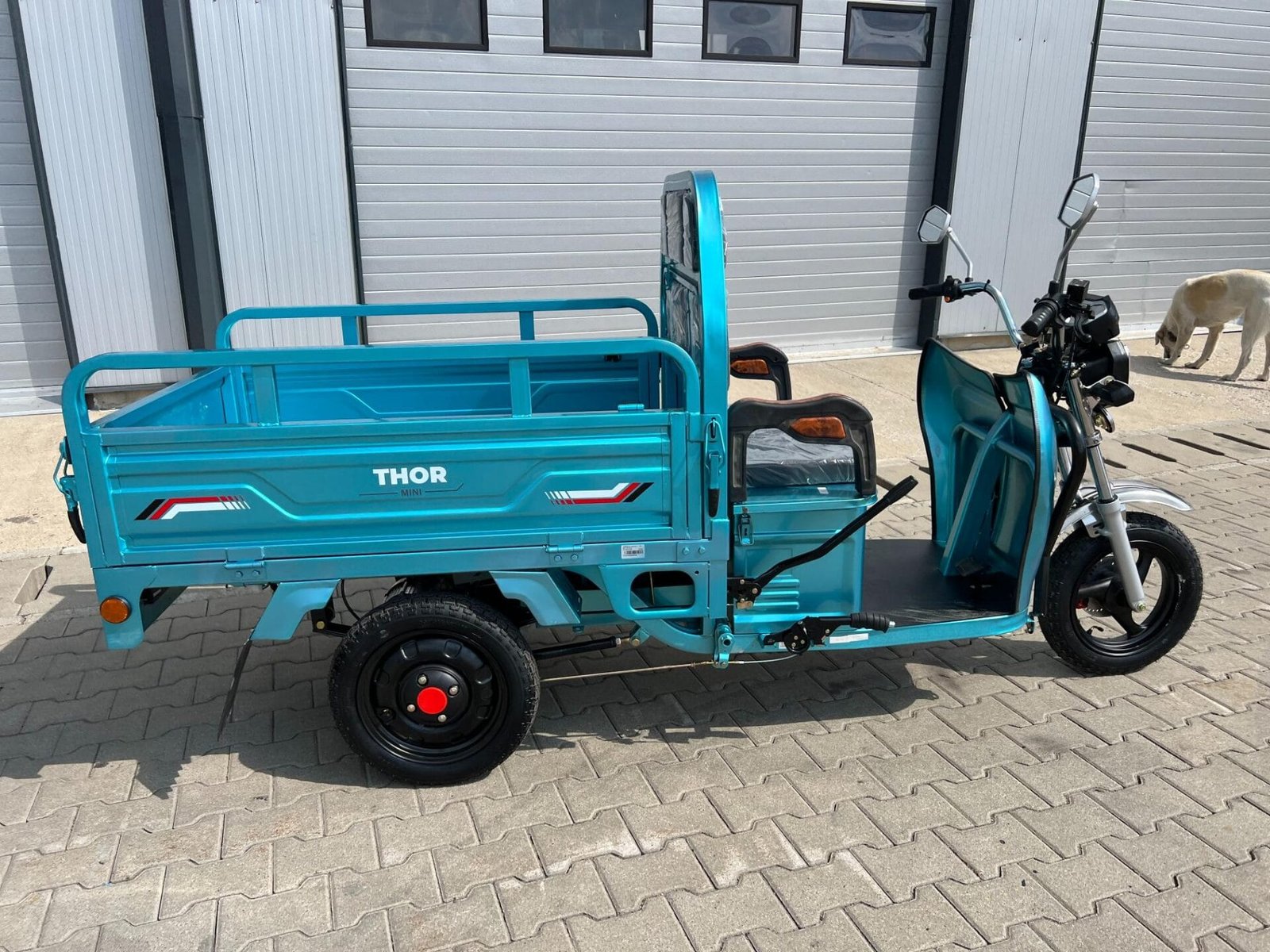 Triciclu electric 500W Thor MINI fara permis 48V30Ah 25km/h TRANSPORT GRATUIT - imagine 14