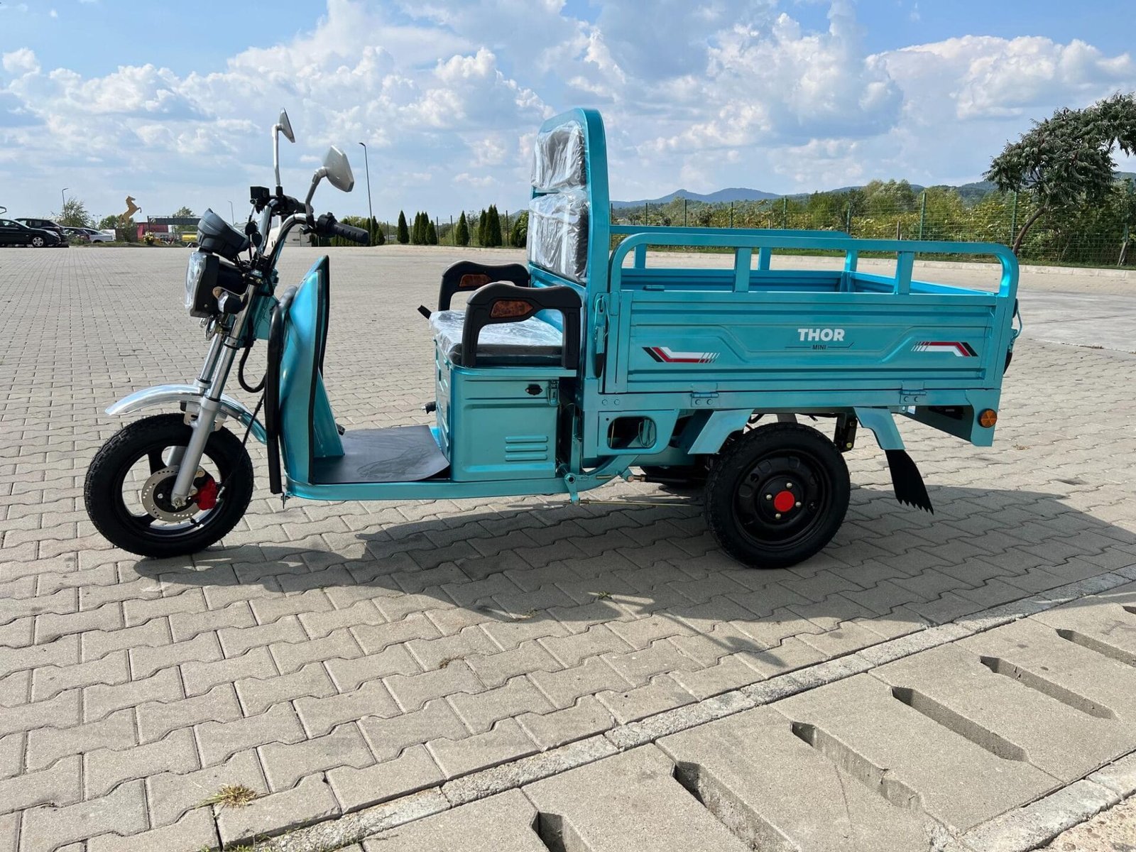 Triciclu electric 500W Thor MINI fara permis 48V30Ah 25km/h TRANSPORT GRATUIT - imagine 15