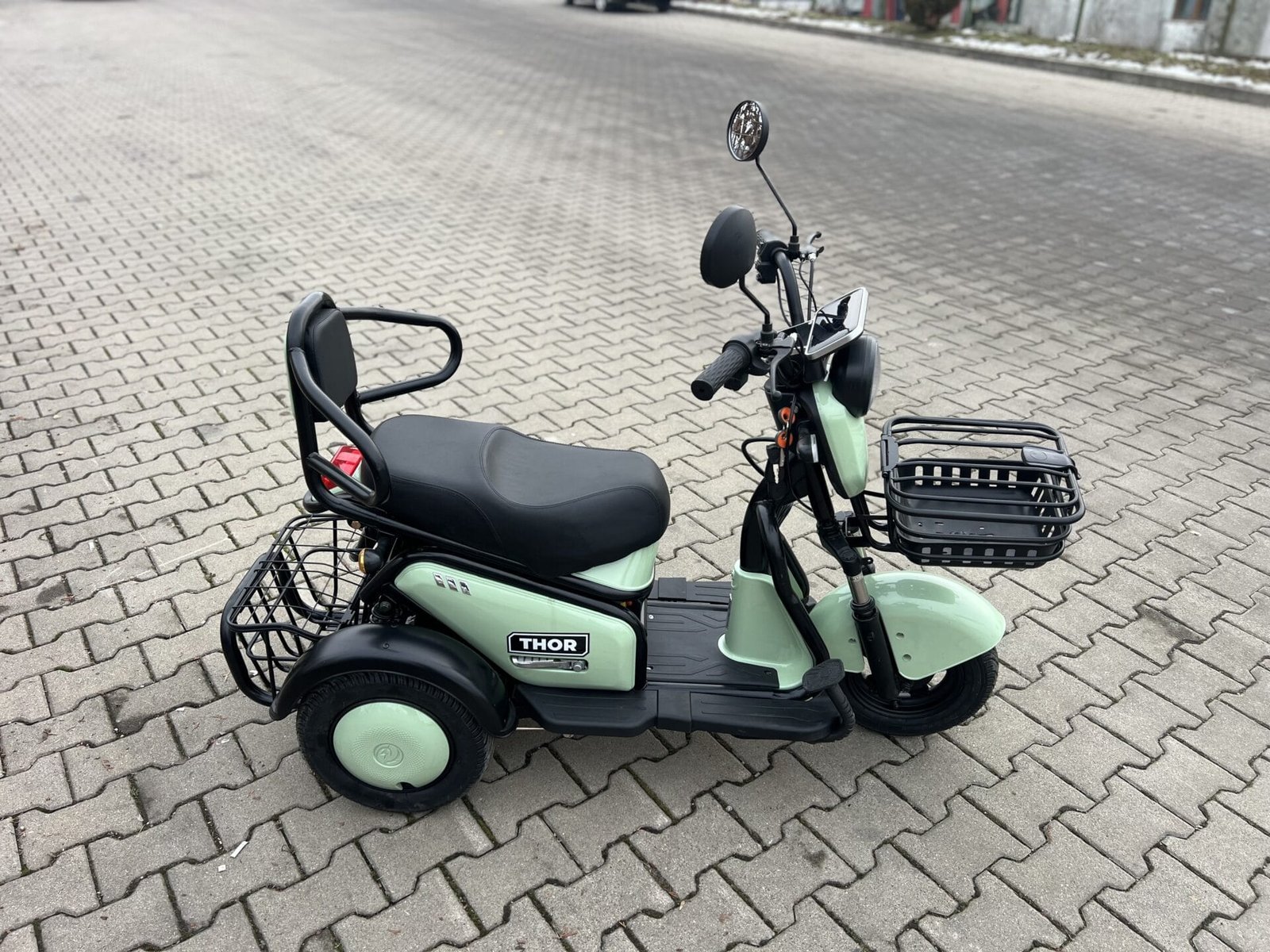 Triciclu electric 600W Thor TRIXY fara permis 48V20Ah 25km/h TRANSPORT GRATUIT - imagine 18