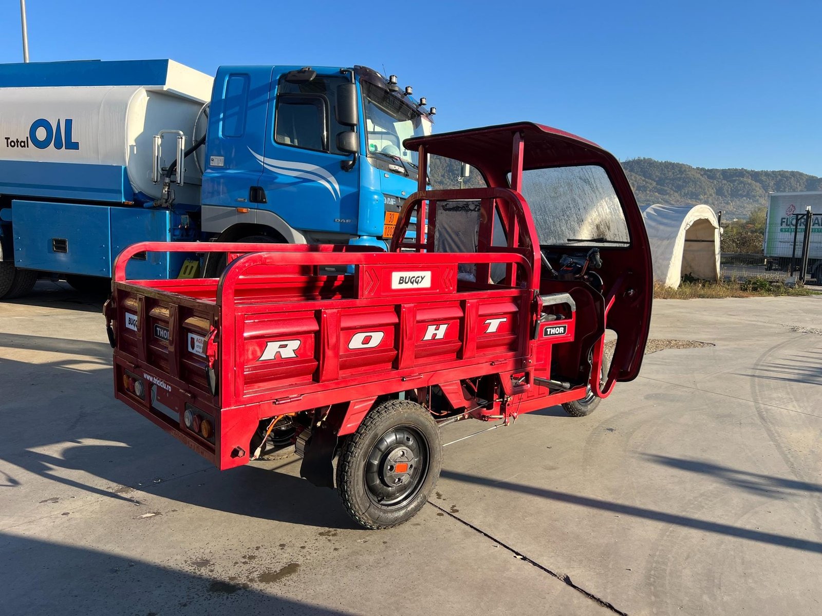 Triciclu electric 1000W Thor BUGGY fara permis 48V32Ah 25km/h TRANSPORT GRATUIT - imagine 16