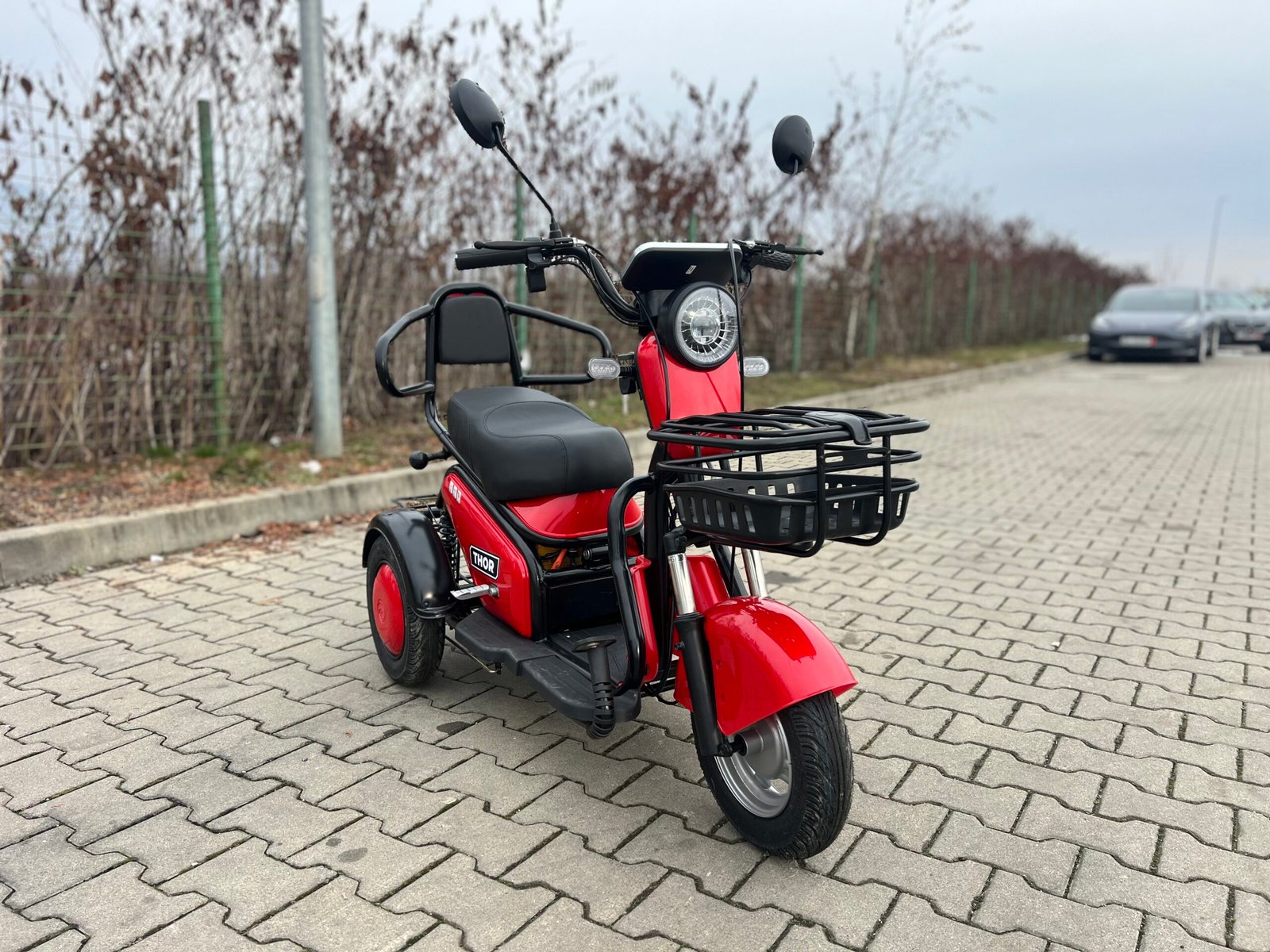Triciclu electric 600W Thor TRIXY fara permis 48V20Ah 25km/h TRANSPORT GRATUIT - imagine 20