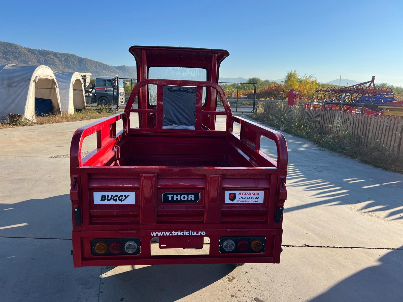Triciclu electric 1000W Thor BUGGY fara permis 48V32Ah 25km/h TRANSPORT GRATUIT - imagine 17