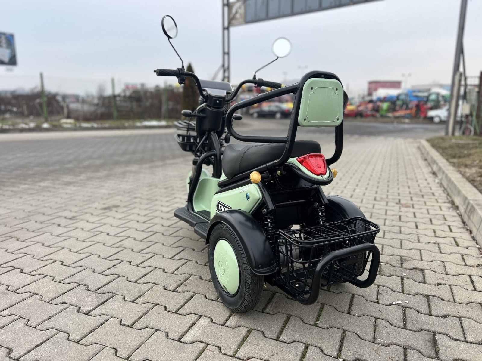 Triciclu electric 600W Thor TRIXY fara permis 48V20Ah 25km/h TRANSPORT GRATUIT - imagine 21